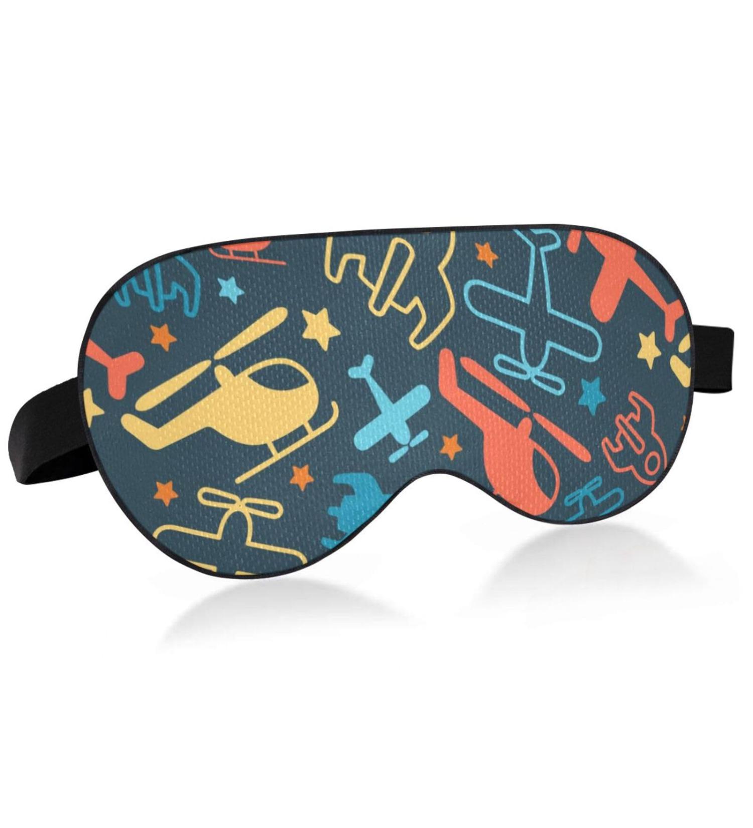 Haskirky Light Blocking Eye Mask for Comfortable Deep Sleep | Breathable & Adjustable | Ideal for Men and Women Travel, Business Trips, Yoga, and Meditation - Buy Online on SooperMarket.com
