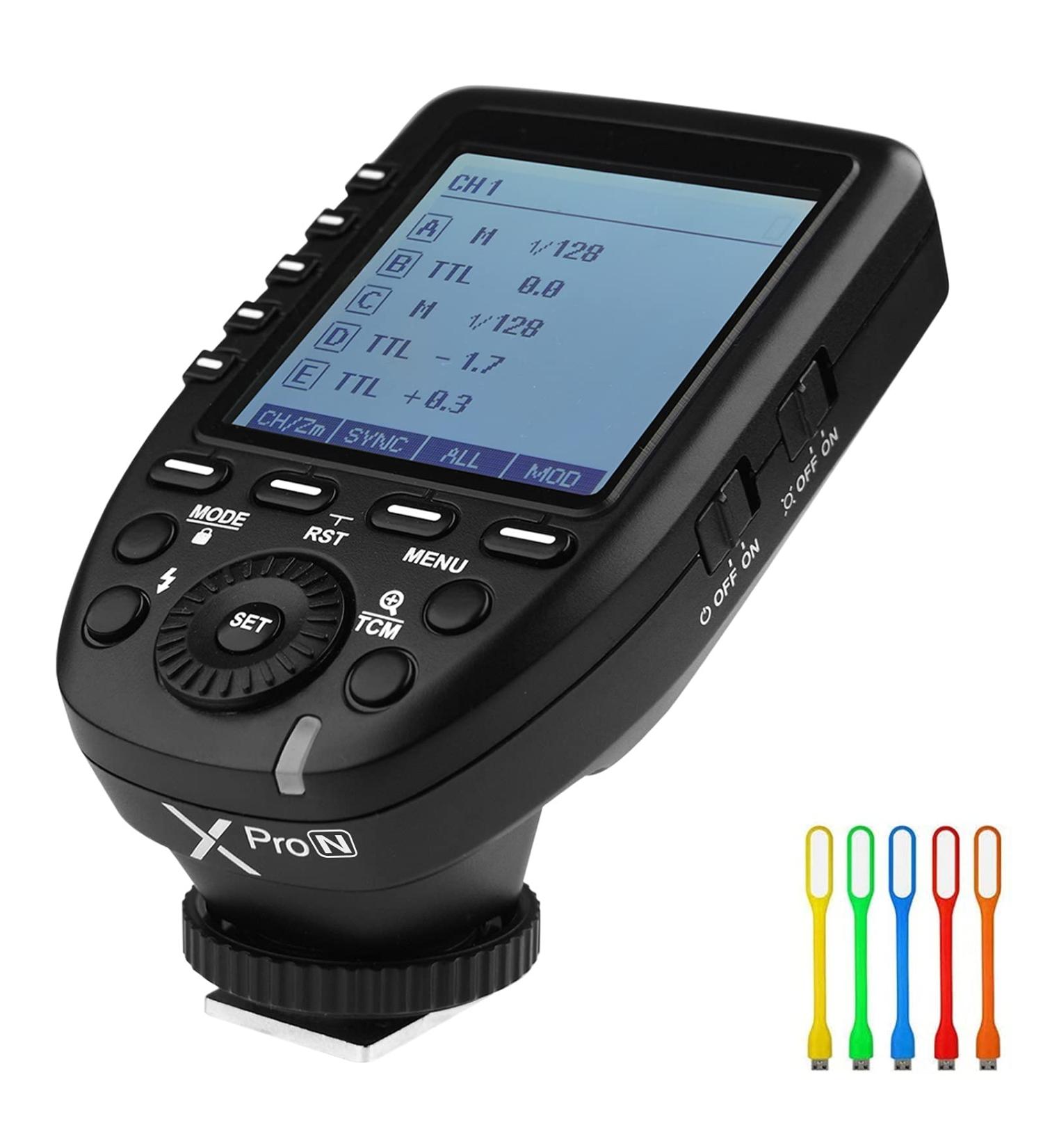 Godox XPro-N i-TTL Wireless Flash Trigger for Nikon Cameras | High Speed Sync 1/8000s | 11 Customizable Buttons - Buy Online on SooperMarket.com