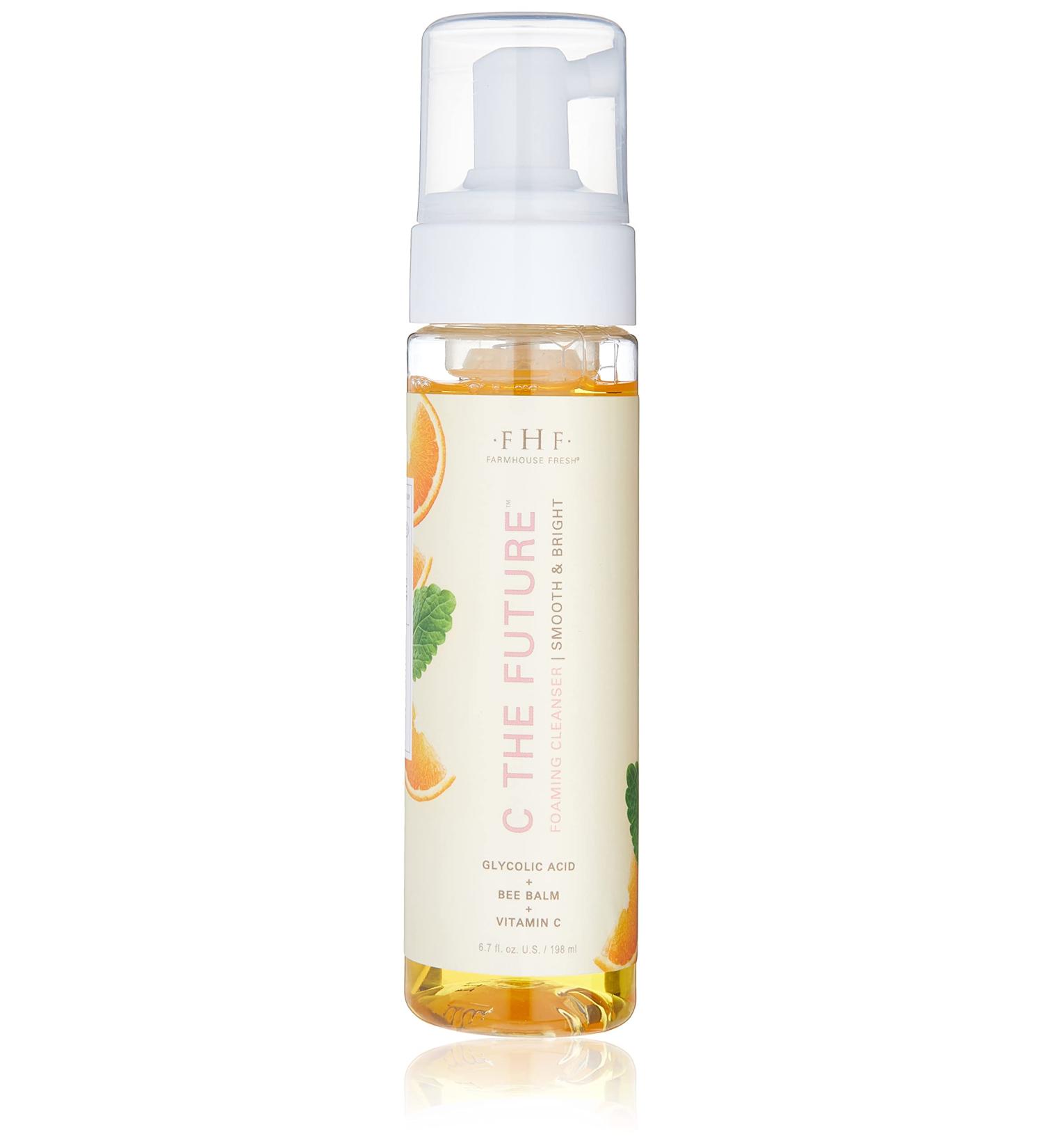 FarmHouse Fresh C the Future Foam Facial Cleanser - Refreshing Skincare Essential - Buy Online on SooperMarket.com