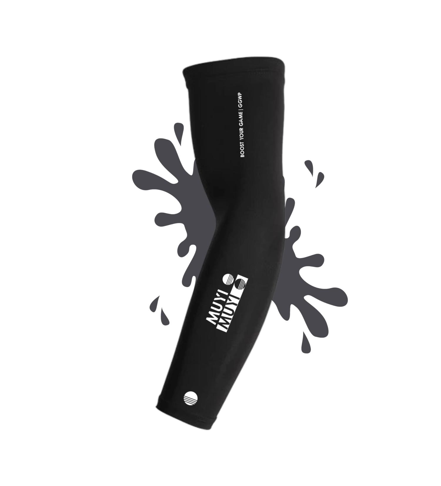 Muyi Gaming Sleeve - Compression Arm Sleeves for Men/Women - Ideal for Handball Volleyball Basketball & Racing - Black L - Performance Sports Accessories - Buy Online on SooperMarket.com
