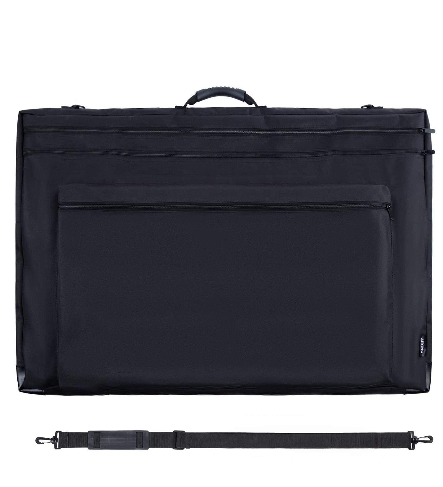 JJRING 24x36 Art Portfolio Tote Bag - Large Carrying Case with Shoulder Strap and Handle - Buy Online on SooperMarket.com