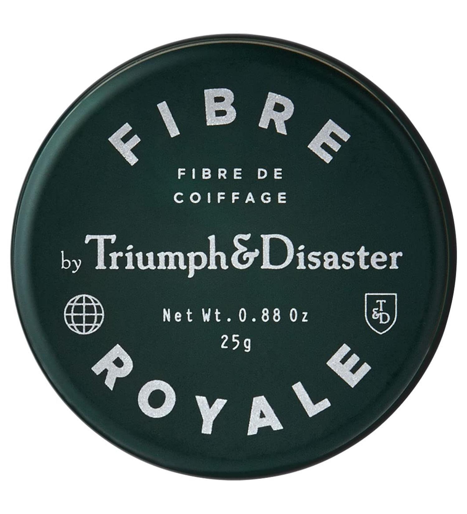 TRIUMPH & DISASTER | Fibre Royale Hair Styling Wax | Strong Hold Pomade for Thick Hair - Natural Finish for Men & Women 25g 0.88 Ounce (Pack of 1)