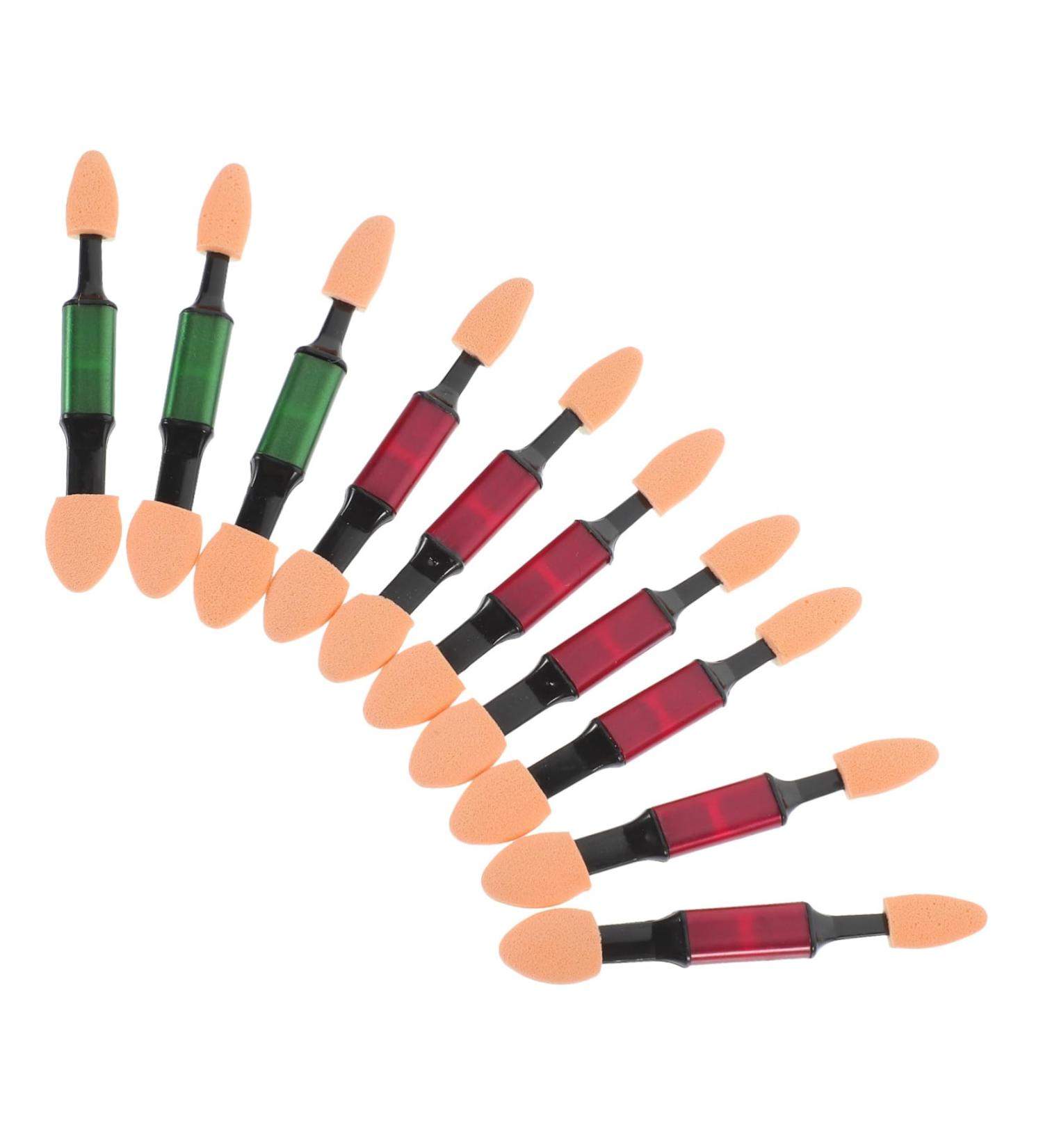 Healeved 10pcs Makeup Brush Eye Shadow Brush Eye Shadow Applicator Cosmetics Blending Brush - Buy Online on SooperMarket.com