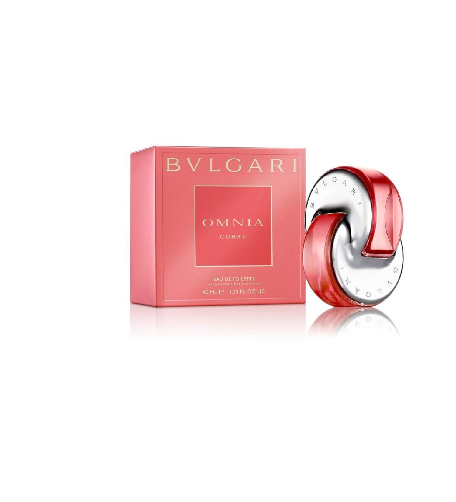 Bvlgari Omnia Coral Eau De Toilette Spray for Women 1.35 Ounce 1.35 Fl Oz (Pack of 1) - Buy Online on SooperMarket.com