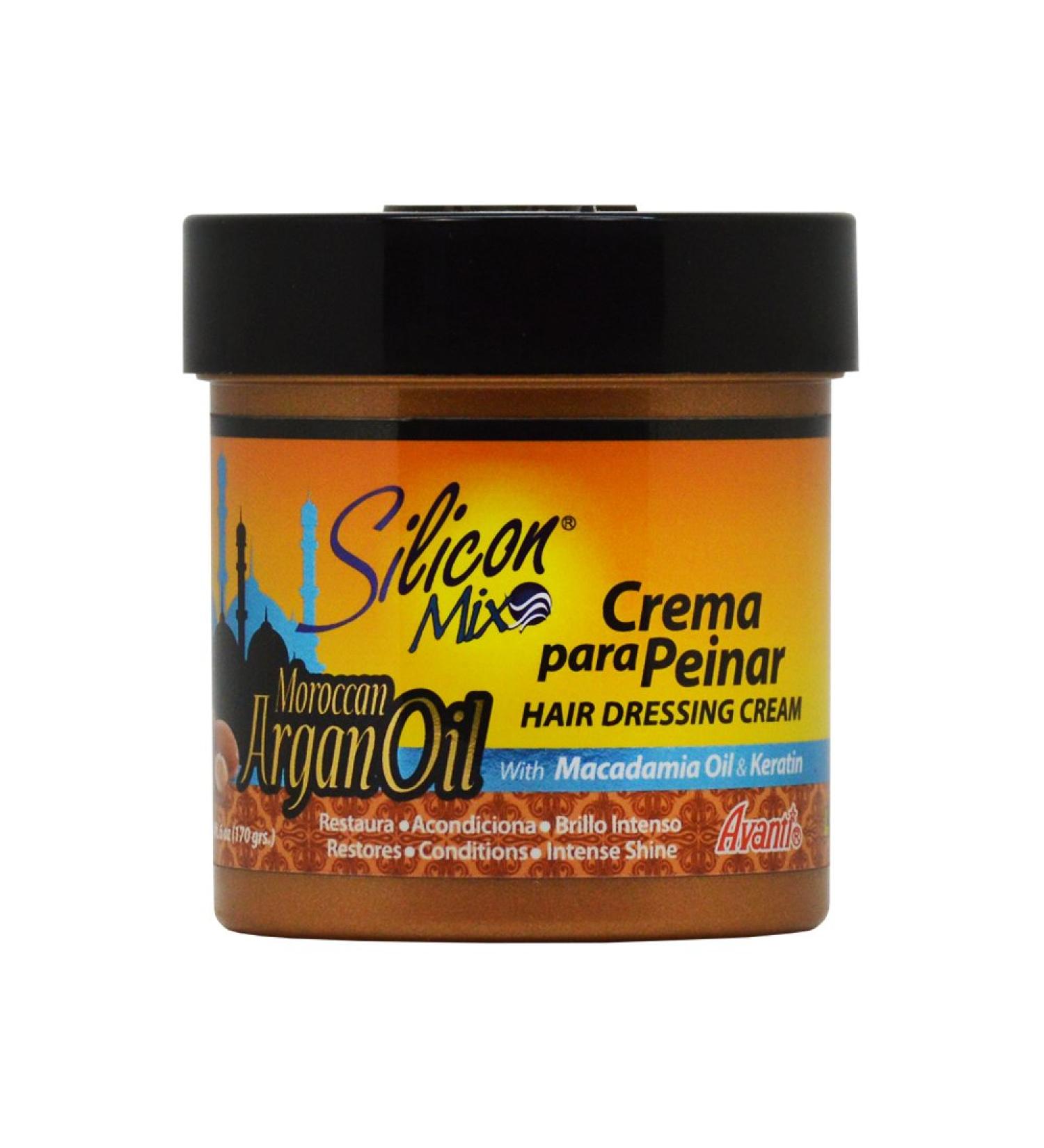 Silicon Mix Moroccan Argan Oil Hair Dressing Cream 6oz