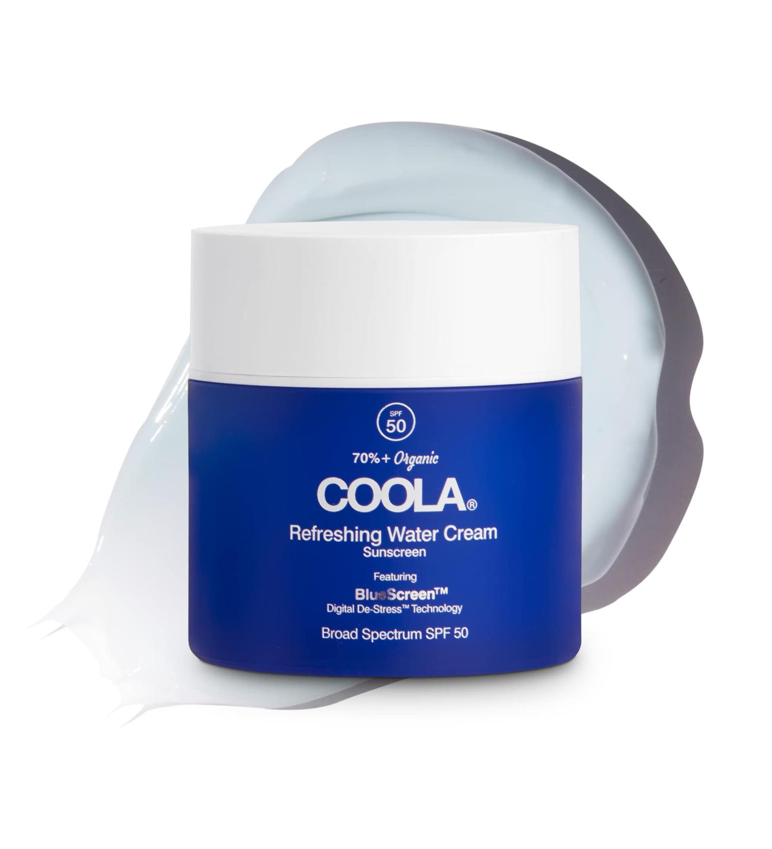 COOLA Organic Water Cream Face Moisturizer SPF 50 with BlueScreen Technology 1.5 oz - Buy Online on SooperMarket.com