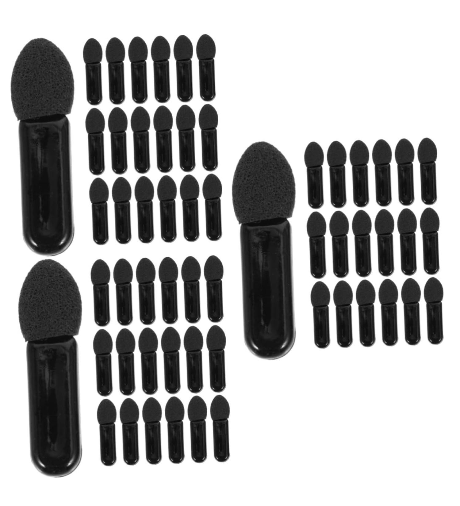 NOLITOY 300 Pcs Mini Eyeshadow Swab Eye Makeup Cosmetics Eyeshadw Brush Concealer Brush Plastic - Buy Online on SooperMarket.com