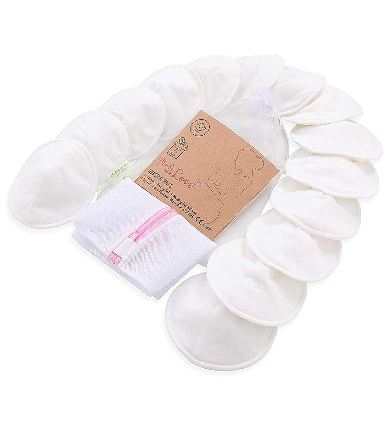 Buy KeaBabies Comfy Nursing Pads - Soft White, 14 Pack for Ultimate Comfort - Buy Online on SooperMarket.com