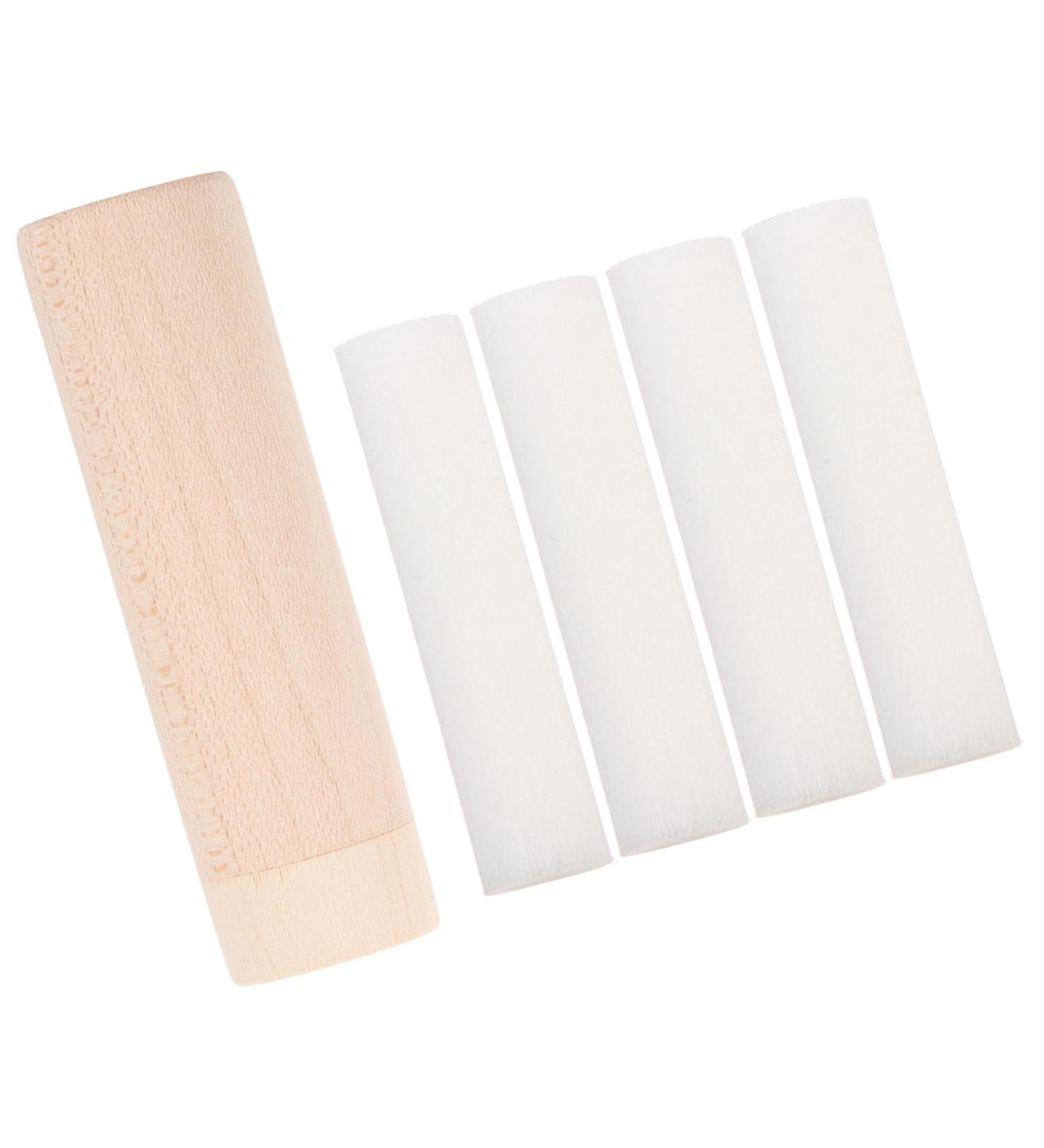 Wooden Incense Sticks Set with Nasal Tube Inhaler - Fragrance Sniffing Stick - Buy Online on SooperMarket.com