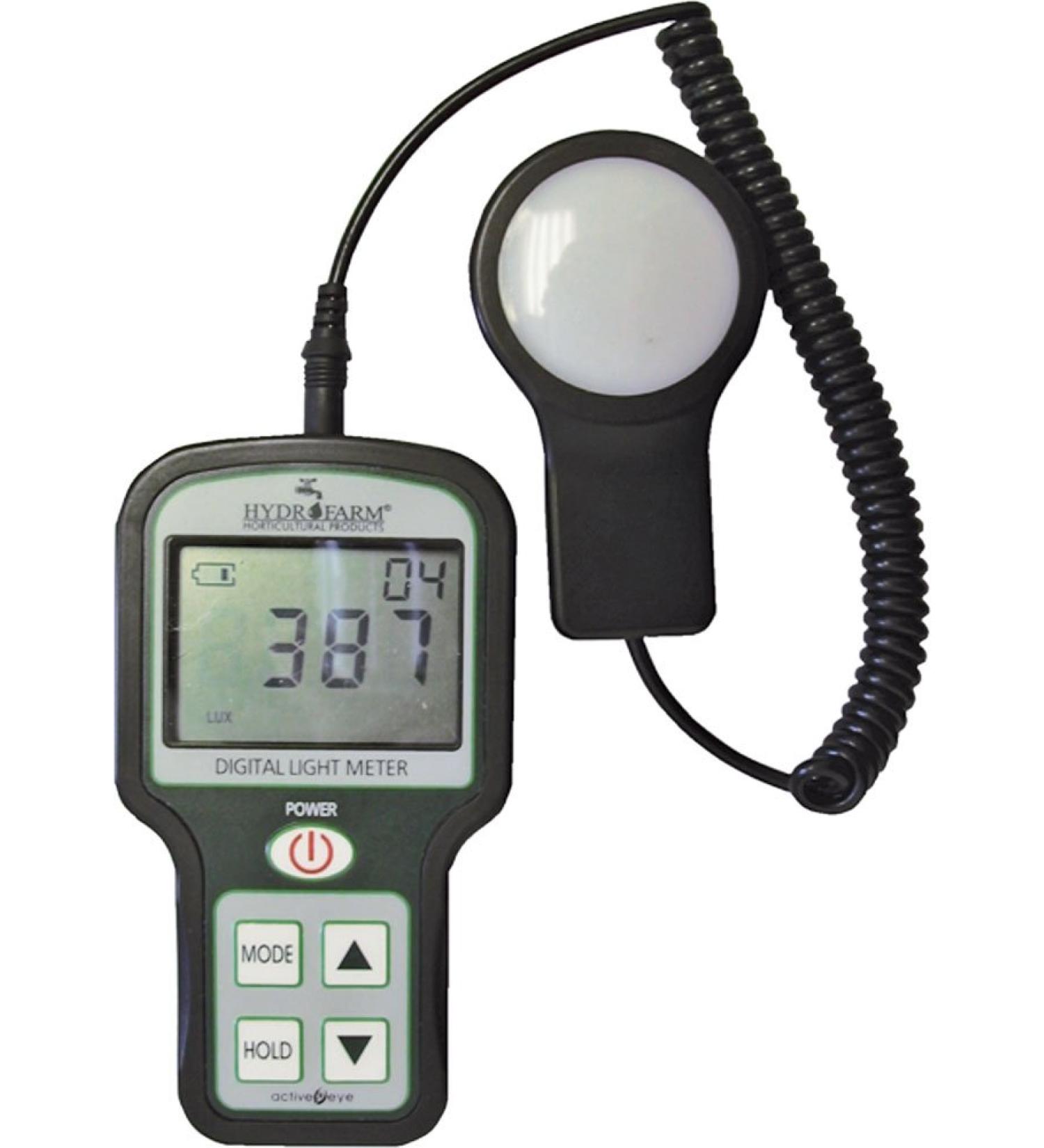 Hydrofarm LG17010 Digital Light Meter, Black