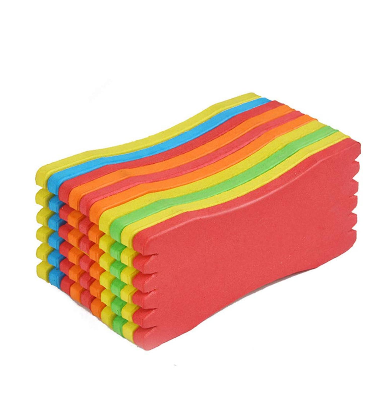 Toasis Fishing Leader Line Holder Foam Board - Pack of 10 Snelled Hook Keeper 6x14cm - Buy Online on SooperMarket.com