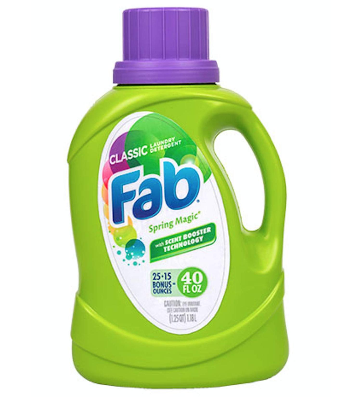 Fab Spring Magic Liquid Laundry Detergent 40-oz