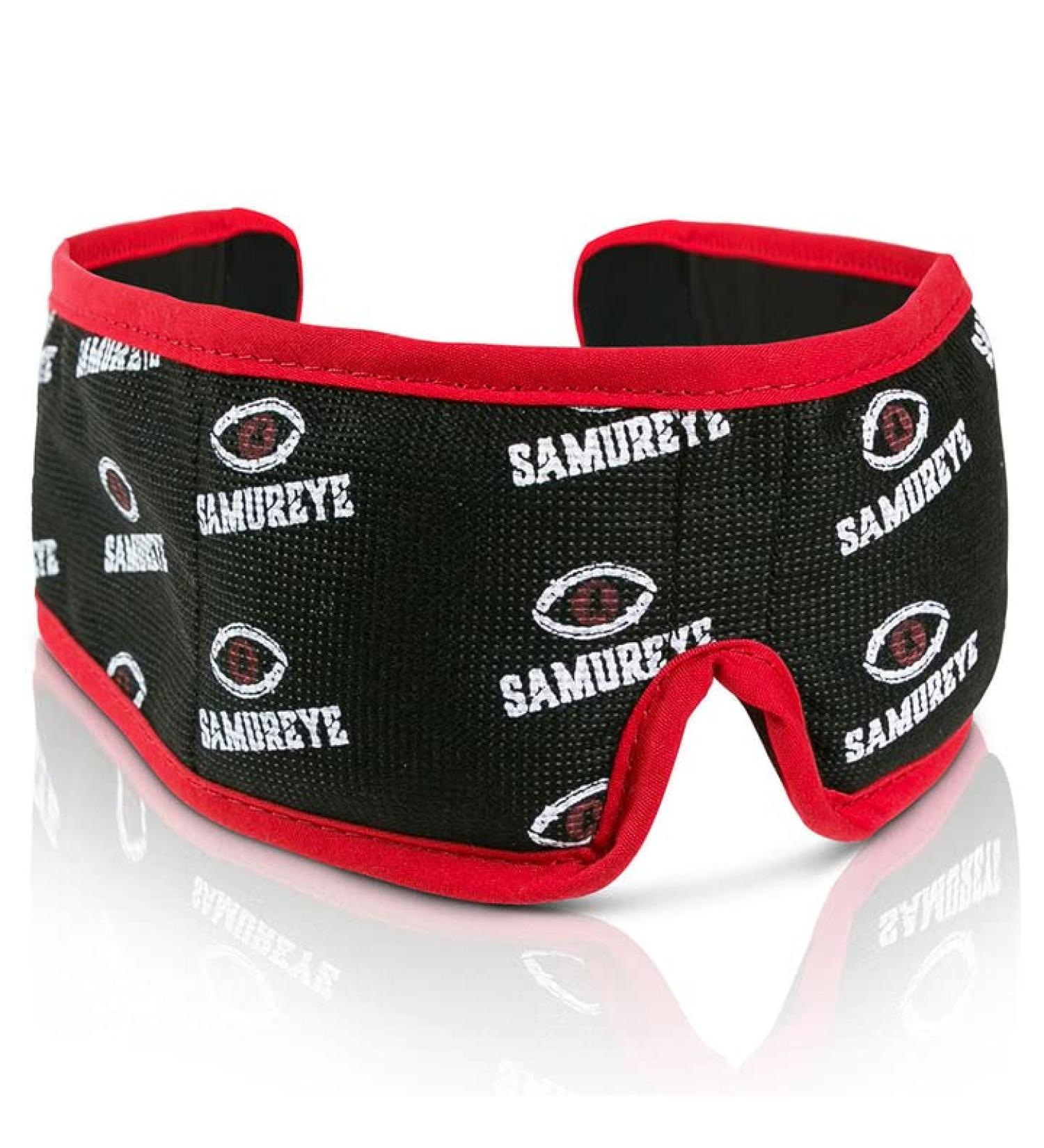 Bruder Samureye Gaming Enhancement Mask | Improve Gaming Performance and Reaction Times | Microwaveable Moist Heat | Rejuvenates and Refreshes Eyes | Adjustable and Hand Washable - Buy Online on SooperMarket.com