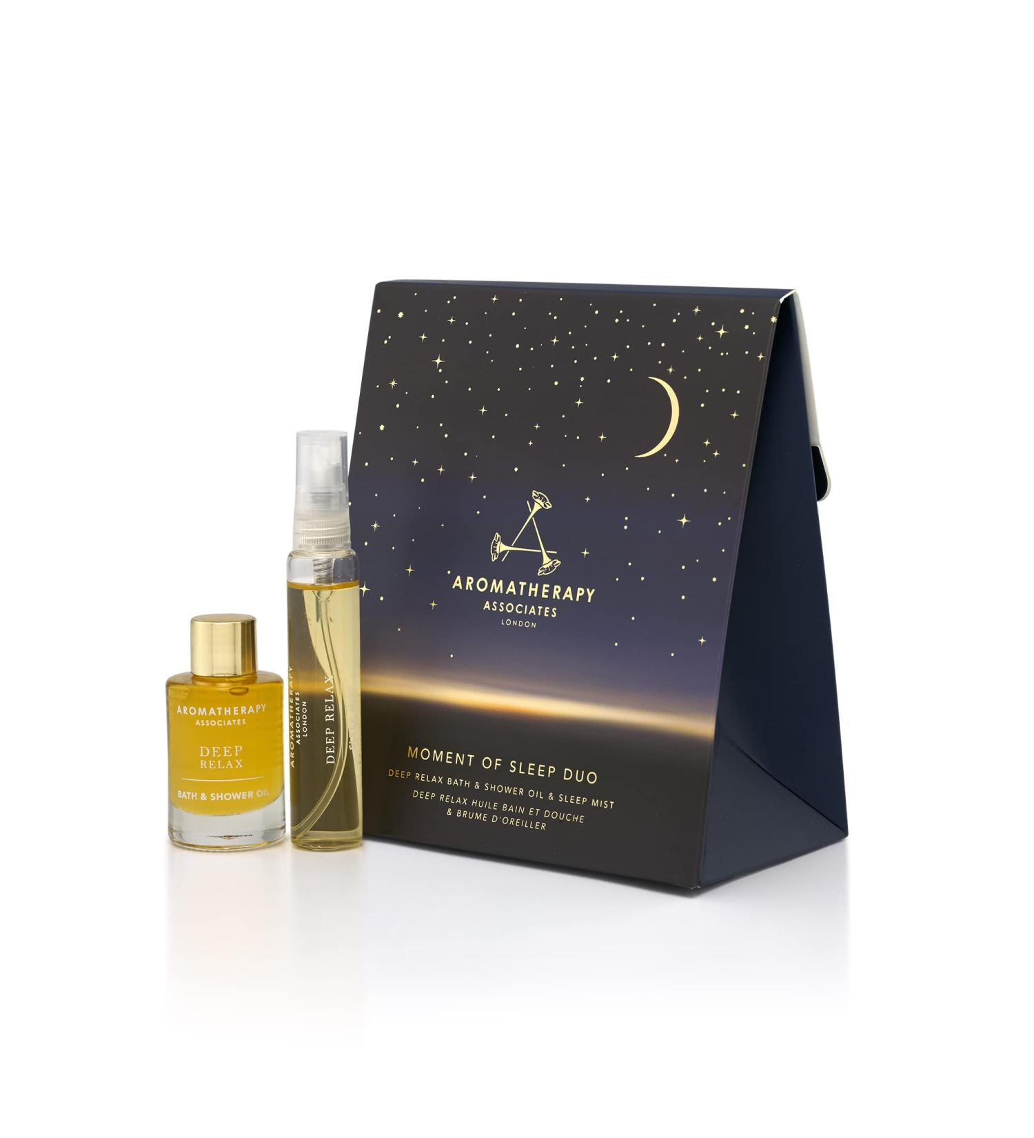 Aromatherapy Associates - Festive 2022 Wellbeing Moments Gift Set Moment of Sleep Duo - Buy Online on SooperMarket.com