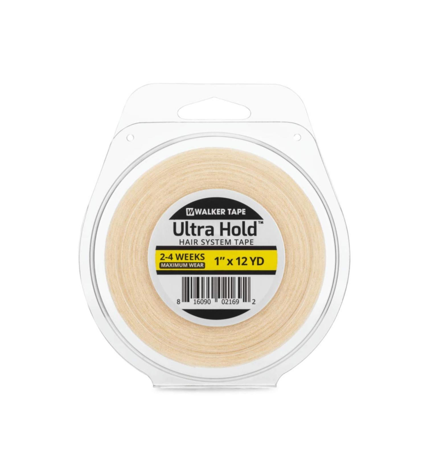Walker Tape Hold Hair Extension Tape Roll (1 x 12 Yard) WKR-UHT-M3 Clear 36 Foot (Pack of 1)