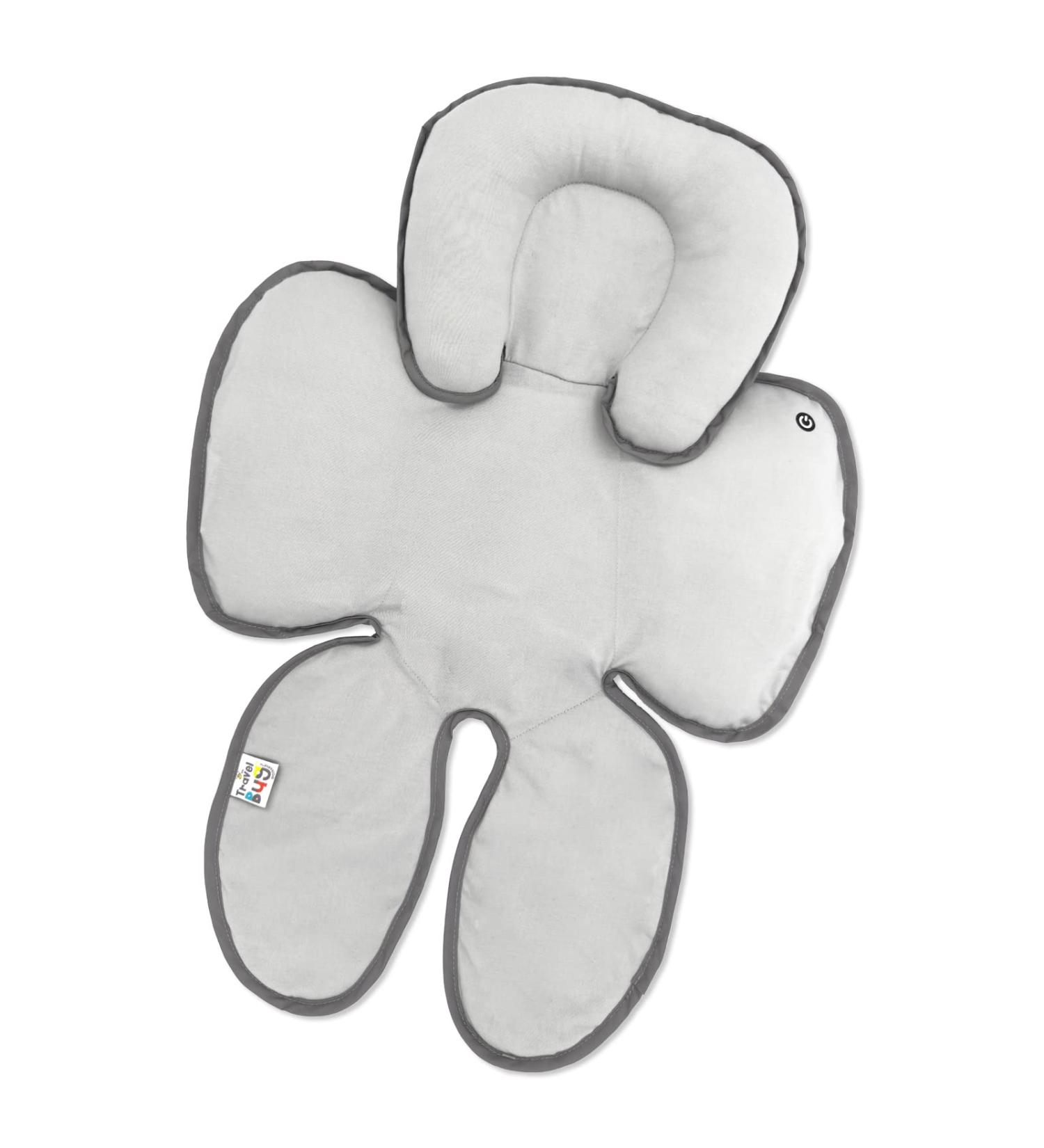 Travel Bug Baby Cuddler Head & Body Support with Vibrating Soother - Raindrop - Buy Online on SooperMarket.com