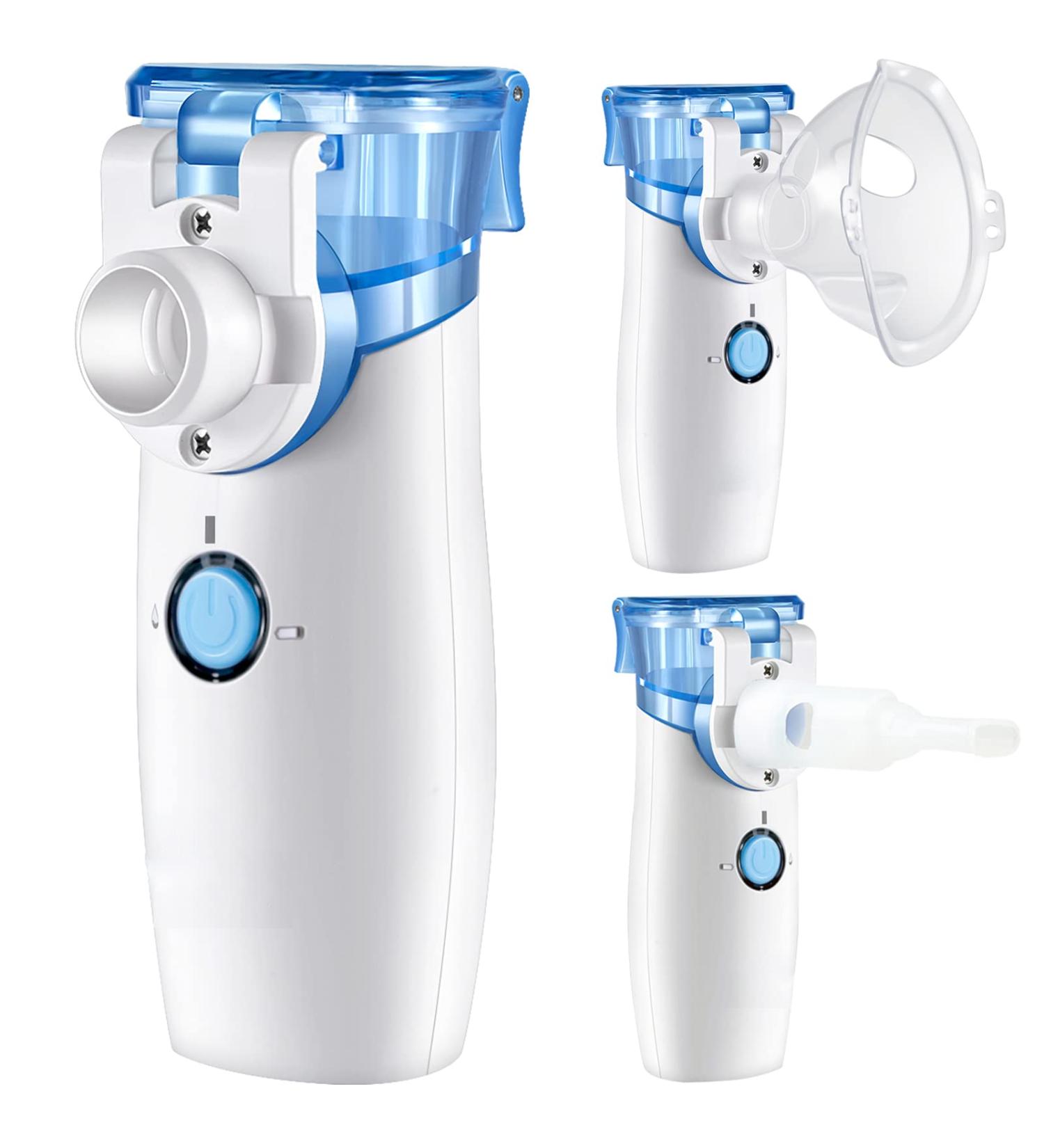 Portable Mesh Nebulizer - Handheld Personal Inhaler for Breathing, Travel & Daily Use - Buy Online on SooperMarket.com