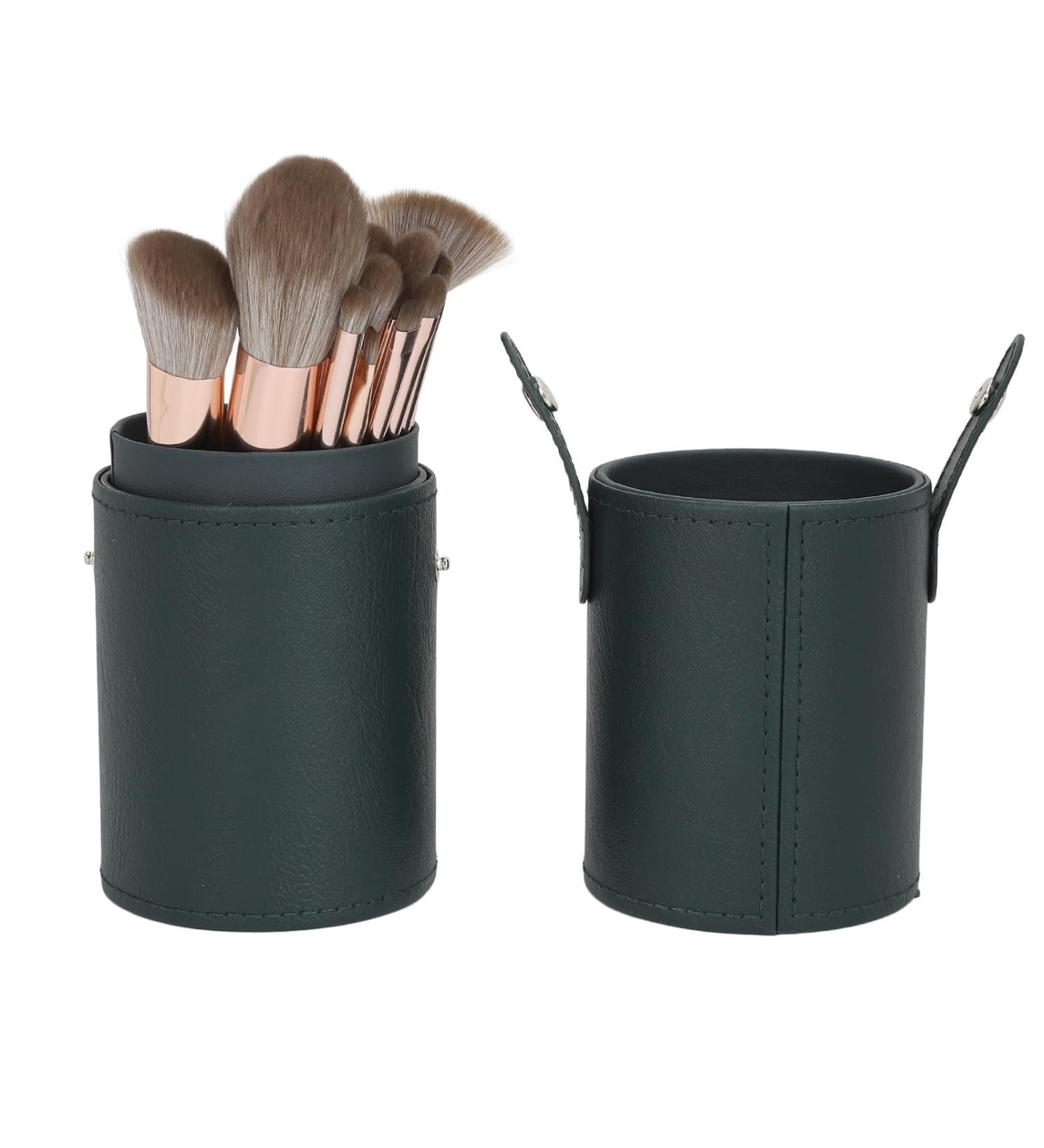 Eyeshadow Blusher Brush Tool Complete Green Makeup Blusher Brush Professional for Daily Use - Buy Online on SooperMarket.com