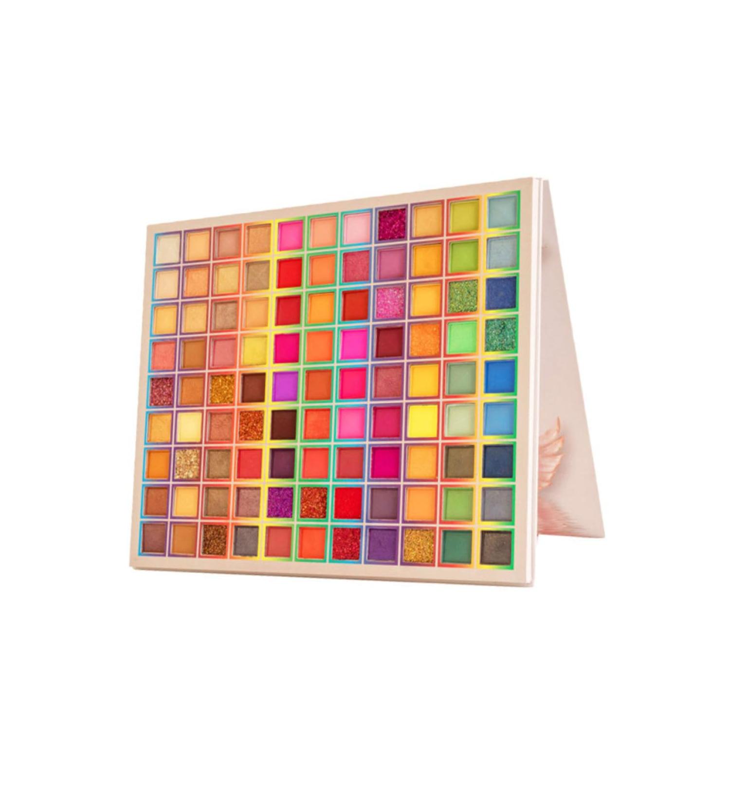 Angoily 1 Box Eyeshadow Palette Highlighters Makeup Pallette Eyeshadow Pallet Glitter Powder Cosmetics - Buy Online on SooperMarket.com