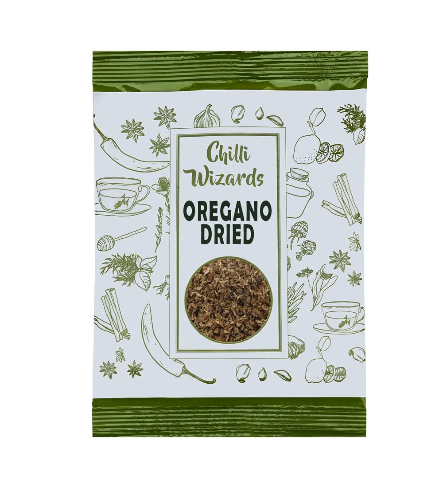 Dried Oregano 50g Chilli Wizards