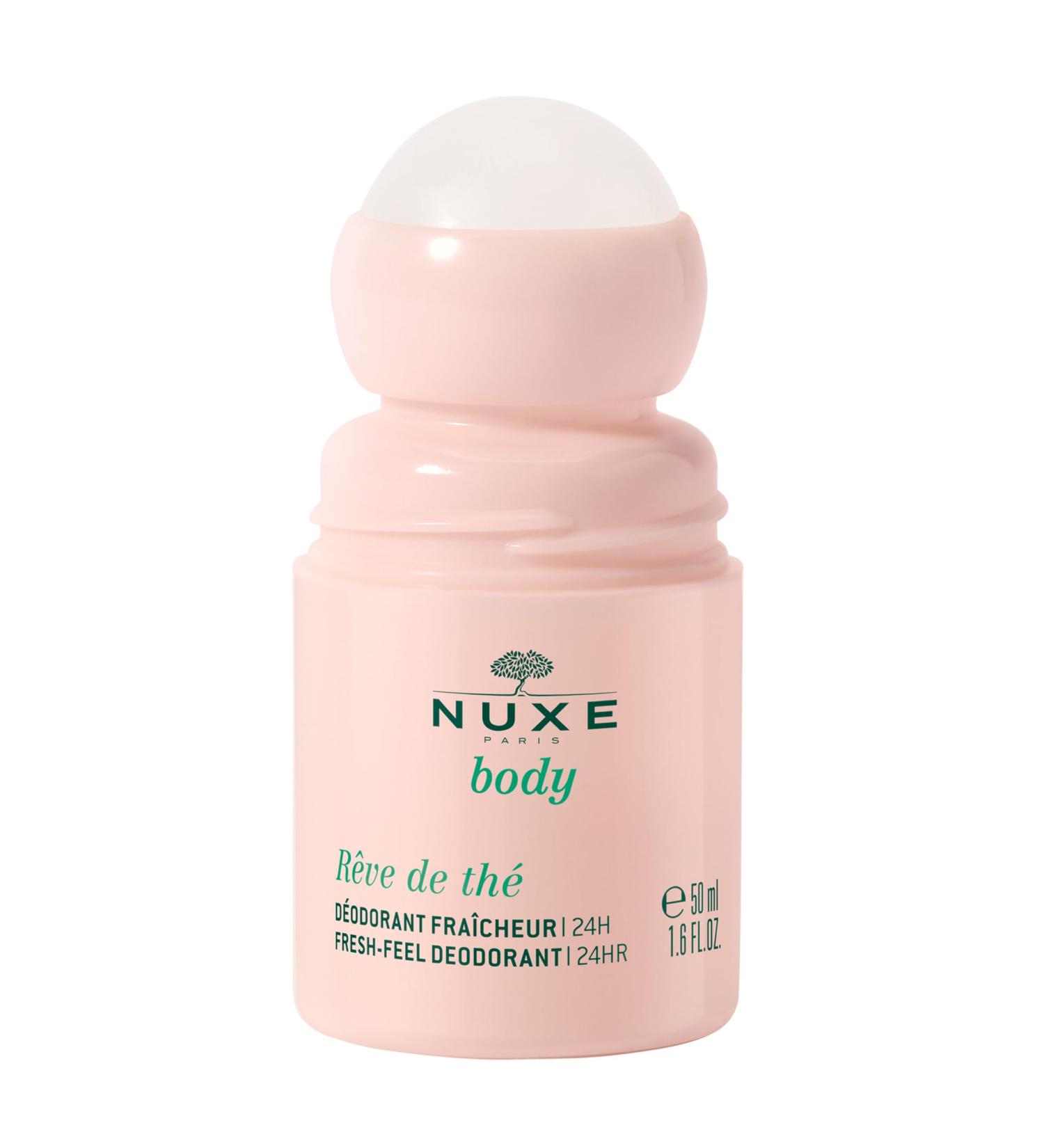 NUXE Aluminum Free Antiperspirant Deodorant R ve de Th . Natural 24-Hour Odor & Sweat Protection for Women 1.6 Fl Oz - Buy Online on SooperMarket.com