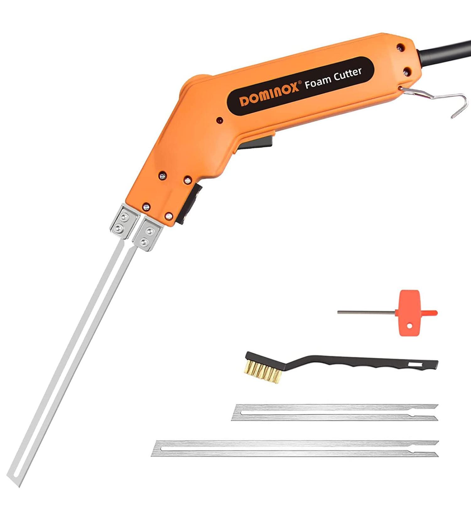 DOMINOX Hot Knife Foam Cutter Foam Cutting Tool Kit Heavy-duty Case Styrofoam Cutter for Cutting Foam Board Insulation EPP EPS XPS EVA EPE PU KT Board Sponge Nylon - Buy Online on SooperMarket.com