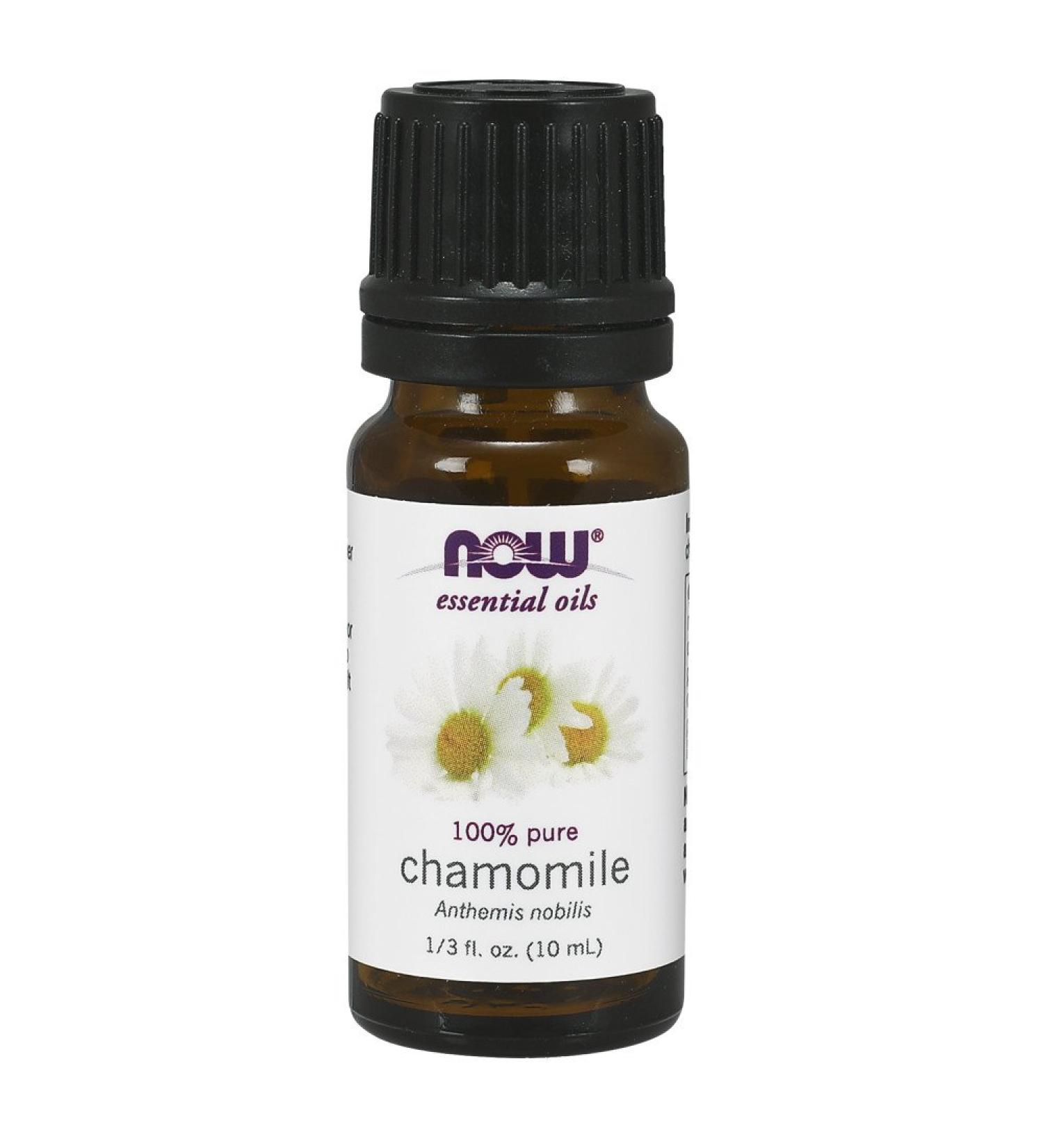 Now Foods Chamomile Essential Oil - 10 ml (13 fl oz) | Pure Relaxation - Buy Online on SooperMarket.com