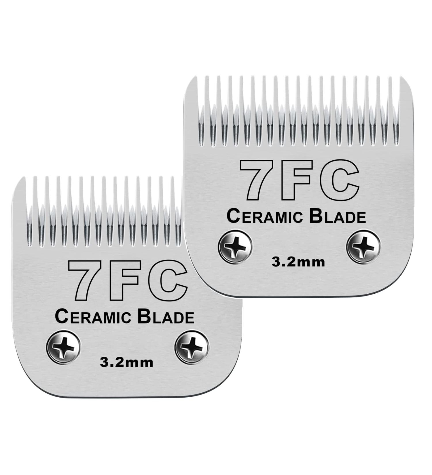 BestBomg Pet Clipper Set - 2 Piece with Removable Stainless Steel Blade | Compatible with Easter Animal Cutter & Andis Dognot - International Shipping Available - Buy Online on SooperMarket.com