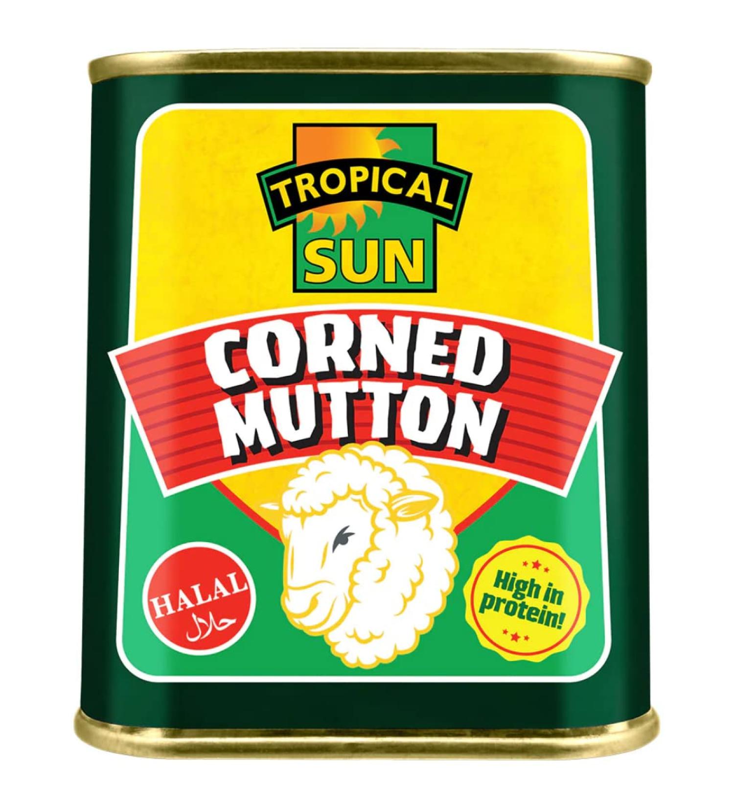 Tropical Sun Corned Mutton Halal 12 x 340g