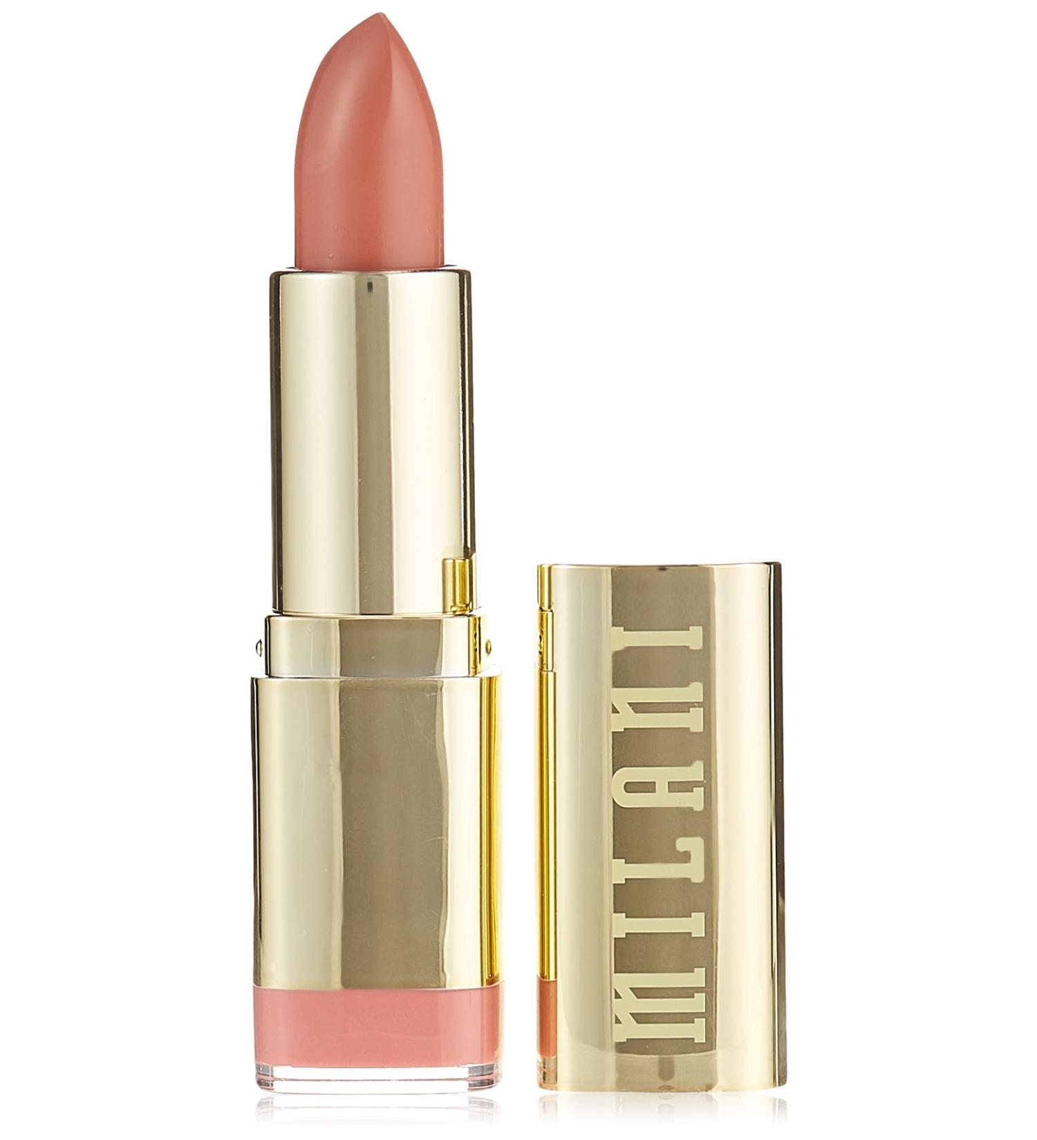 Milani Color Statement Lipstick - Nude Cr me | Cruelty-Free Nourishing Pink Lipstick 0.14 Ounce - Buy Online on SooperMarket.com