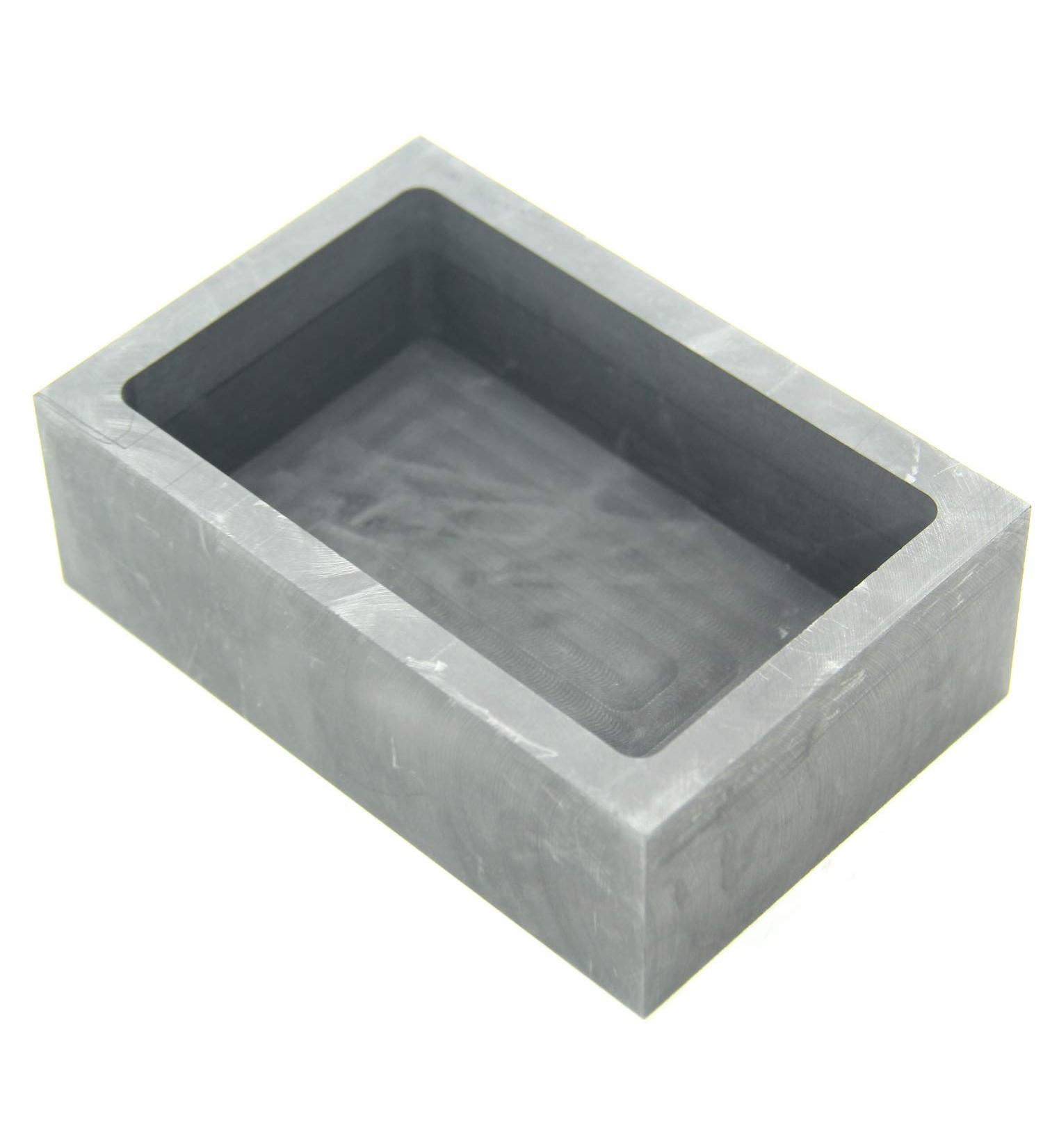 Graphite Ingot Mold for Melting Casting Gold, Silver, and Other Metals (150x100x50mm-7500g Gold 3979g Silver) - Buy Online on SooperMarket.com