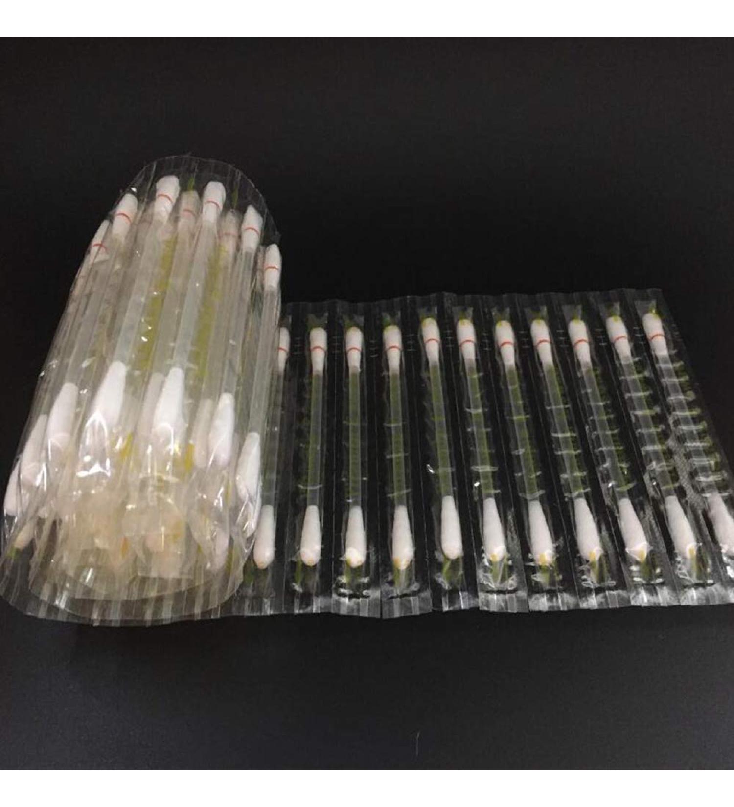 100 pcs Vitamin E Lips Oil Swabs Stick - Disposable VE Cotton Swab for Lip Protection and Moisture - Ideal for Pre-Teeth Whitening Use - 100 Count - Buy Online on SooperMarket.com