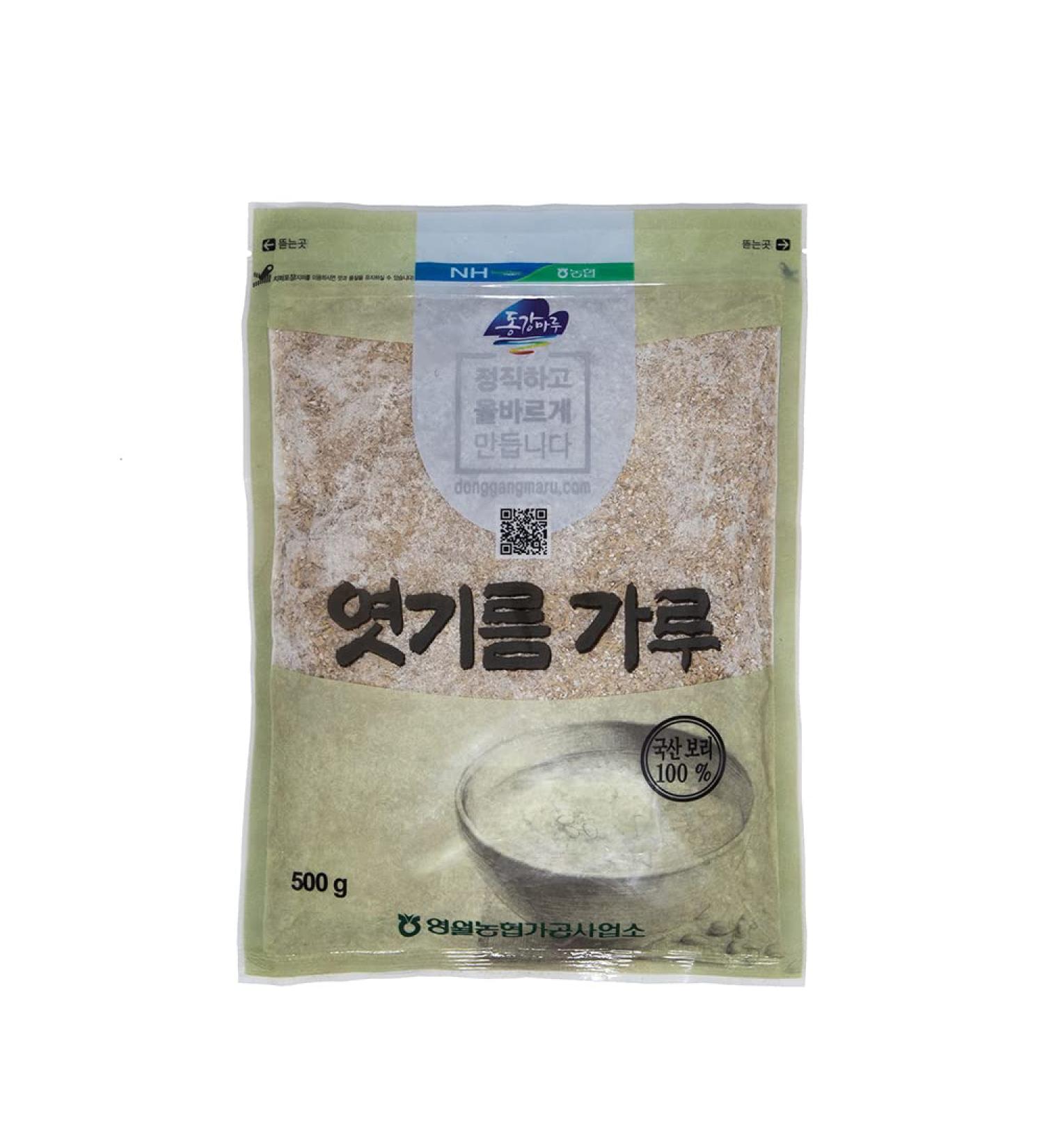 NongHyup Diastatic Dry Malt Barley Powder - All Natural Korean Product for Red Hot Pepper Paste 100% (500g/17.6oz) - Buy Online on SooperMarket.com