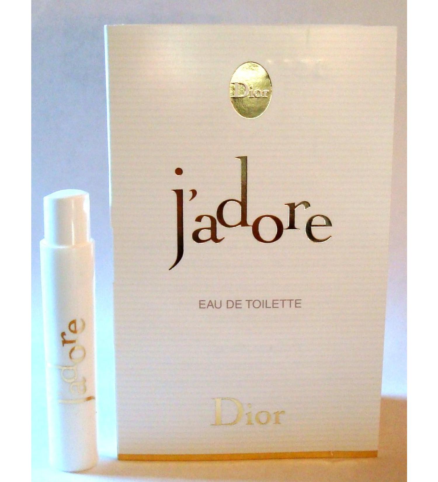 Dior Christian Dior J'adore Eau de Toilette Spray for Women Vial Mini 0.03 Ounce
