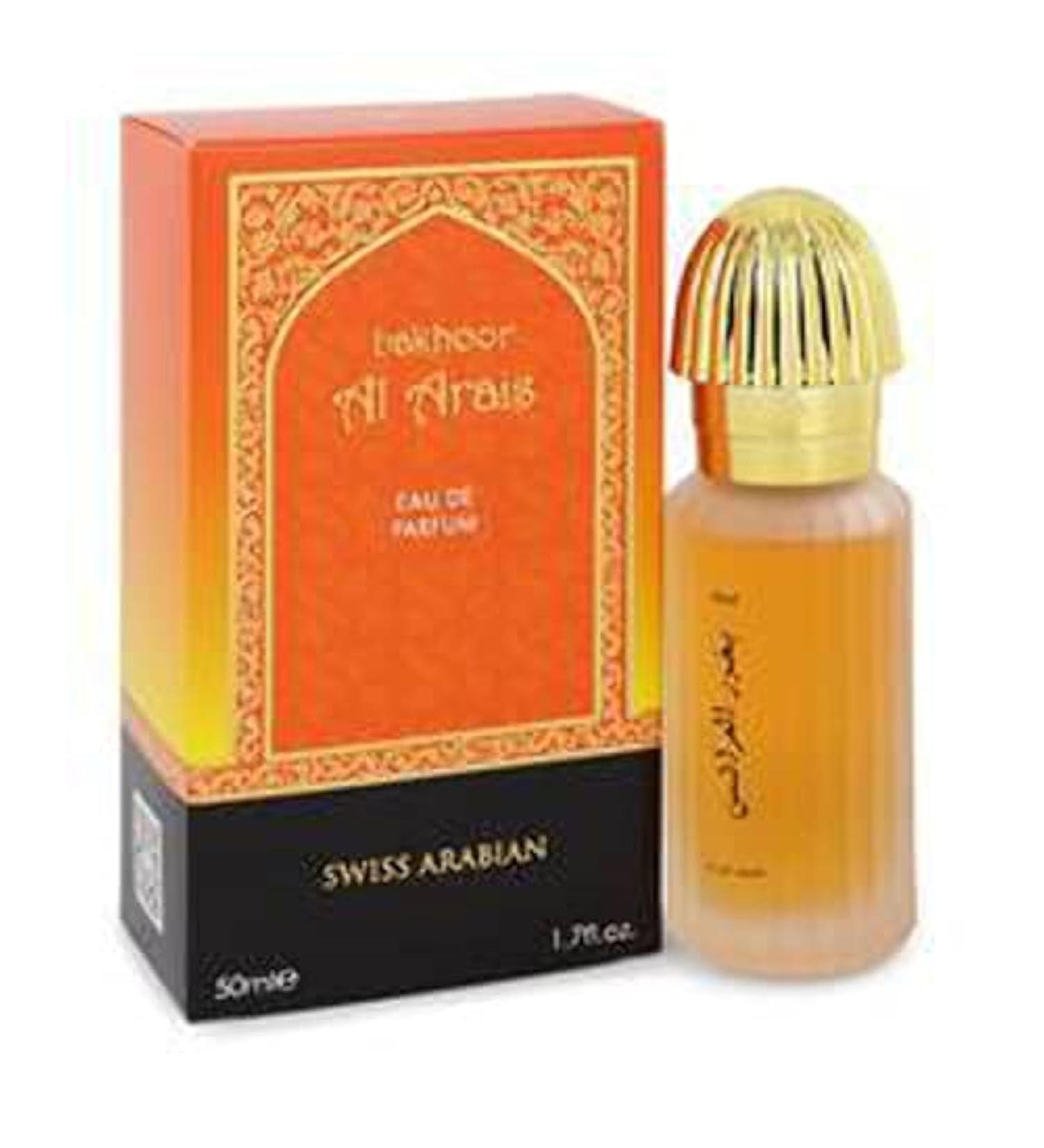 Al Arais Eau de Parfum 50mL (1.7 oz) by Swiss Arabian (Bakhoor Al Arais) - Buy Online on SooperMarket.com