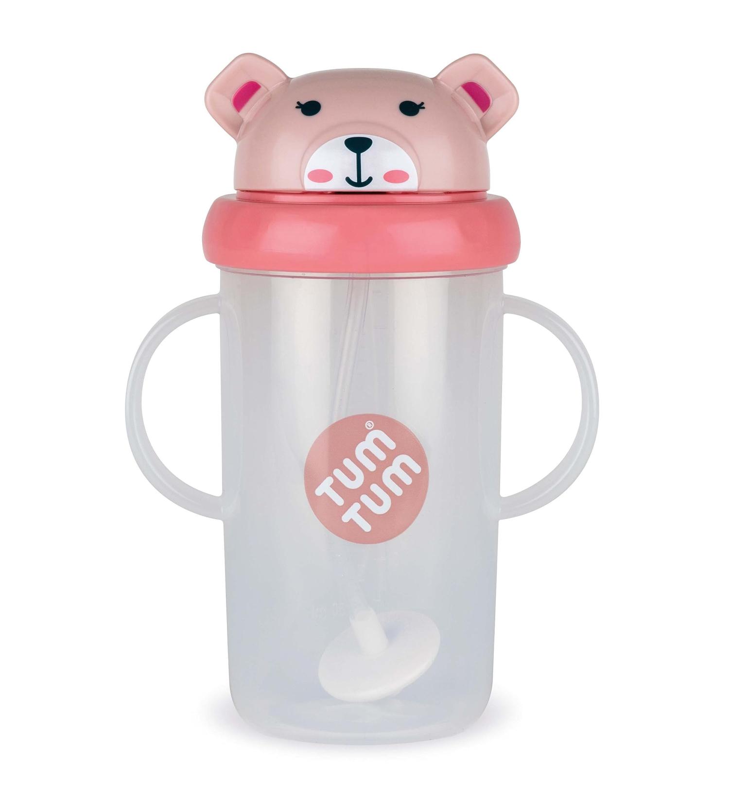 TUM TUM Free Flow Sippy Cup for Toddlers - BPA Free - 200ml (Betsy Bear Design) - Buy Online on SooperMarket.com