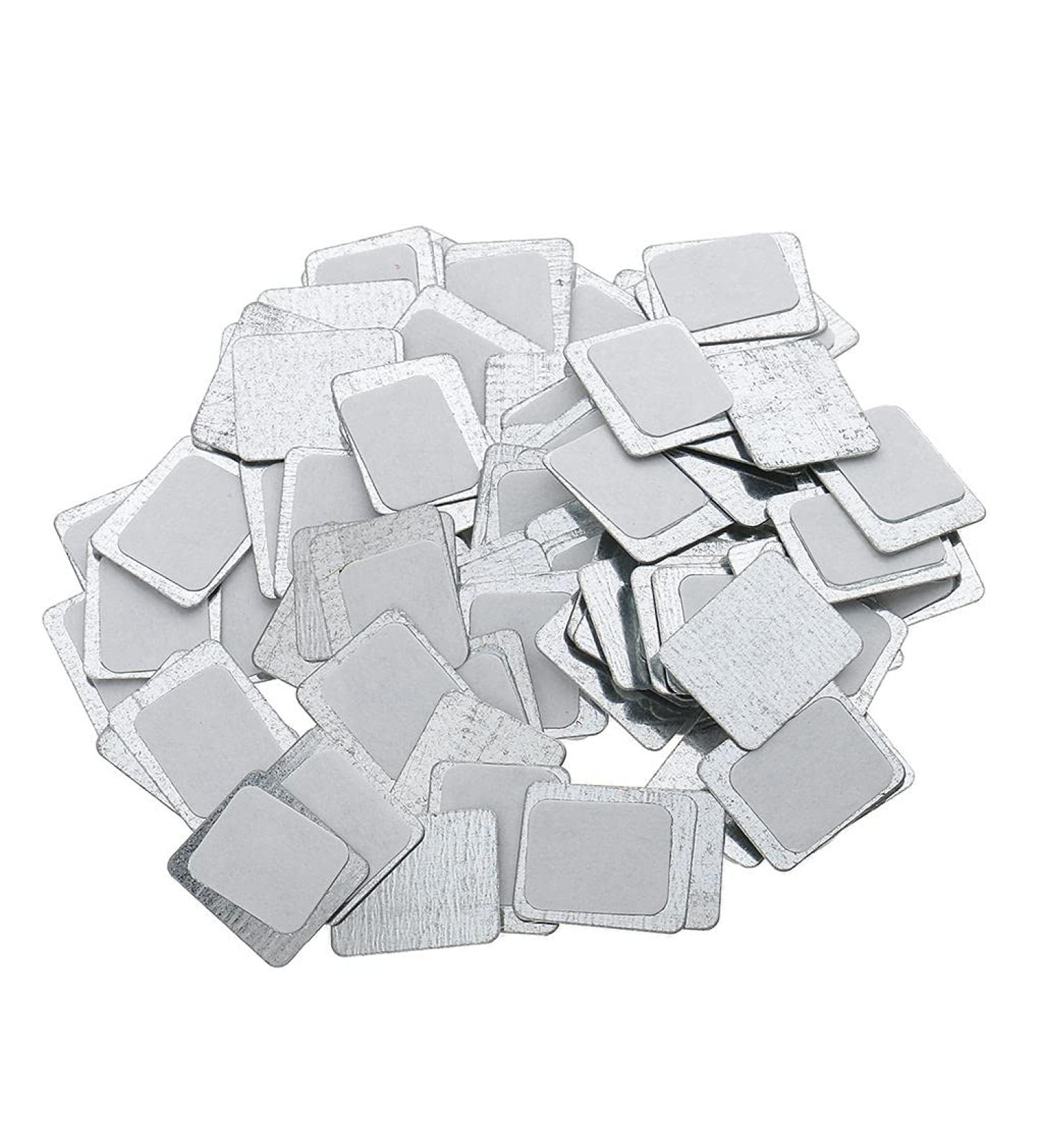 Colcolo 100 Empty Square Eyeshadow Blush Makeup Pans - Perfect for Magnetic Palette - Ideal for Makeup Artists & DIY Beauty - Buy Online on SooperMarket.com