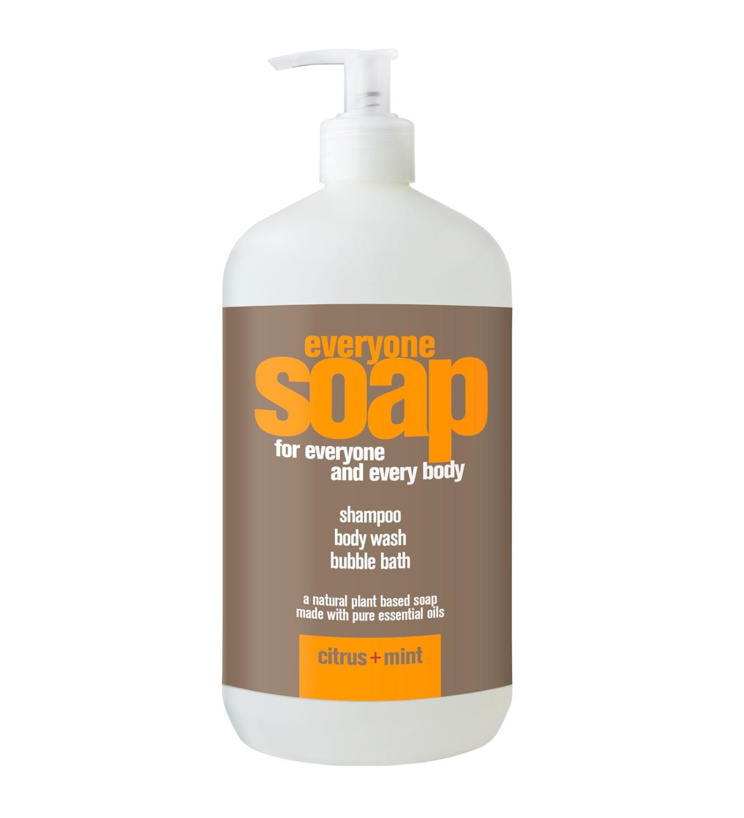 EO Products Citrus & Mint Soap - 32 Oz | Organic Natural & Eco-Friendly - International Shipping Available - Buy Online on SooperMarket.com
