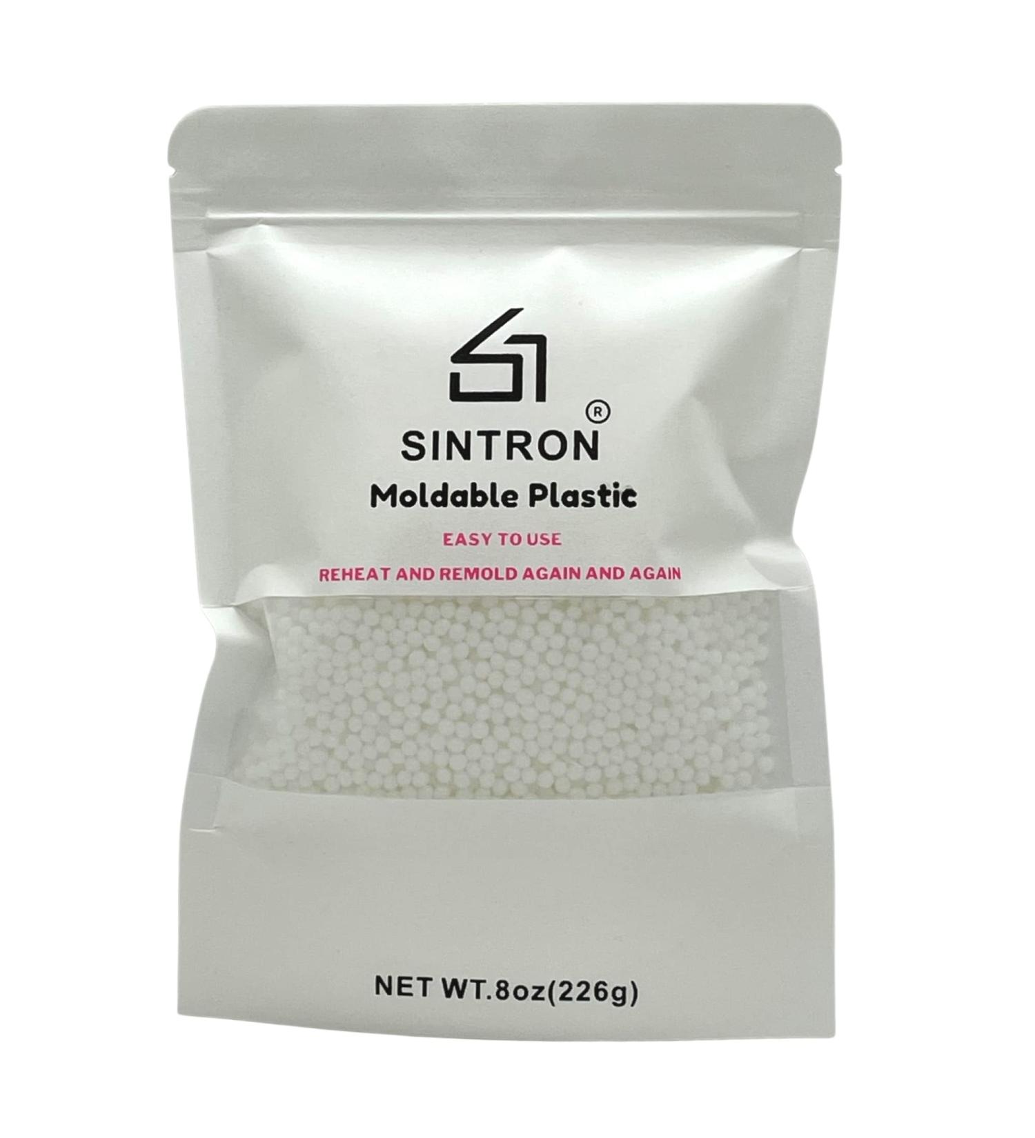 Sintron Moldable Plastic Clay - 8 oz Thermoplastic Beads for DIY Modeling - White - Buy Online on SooperMarket.com