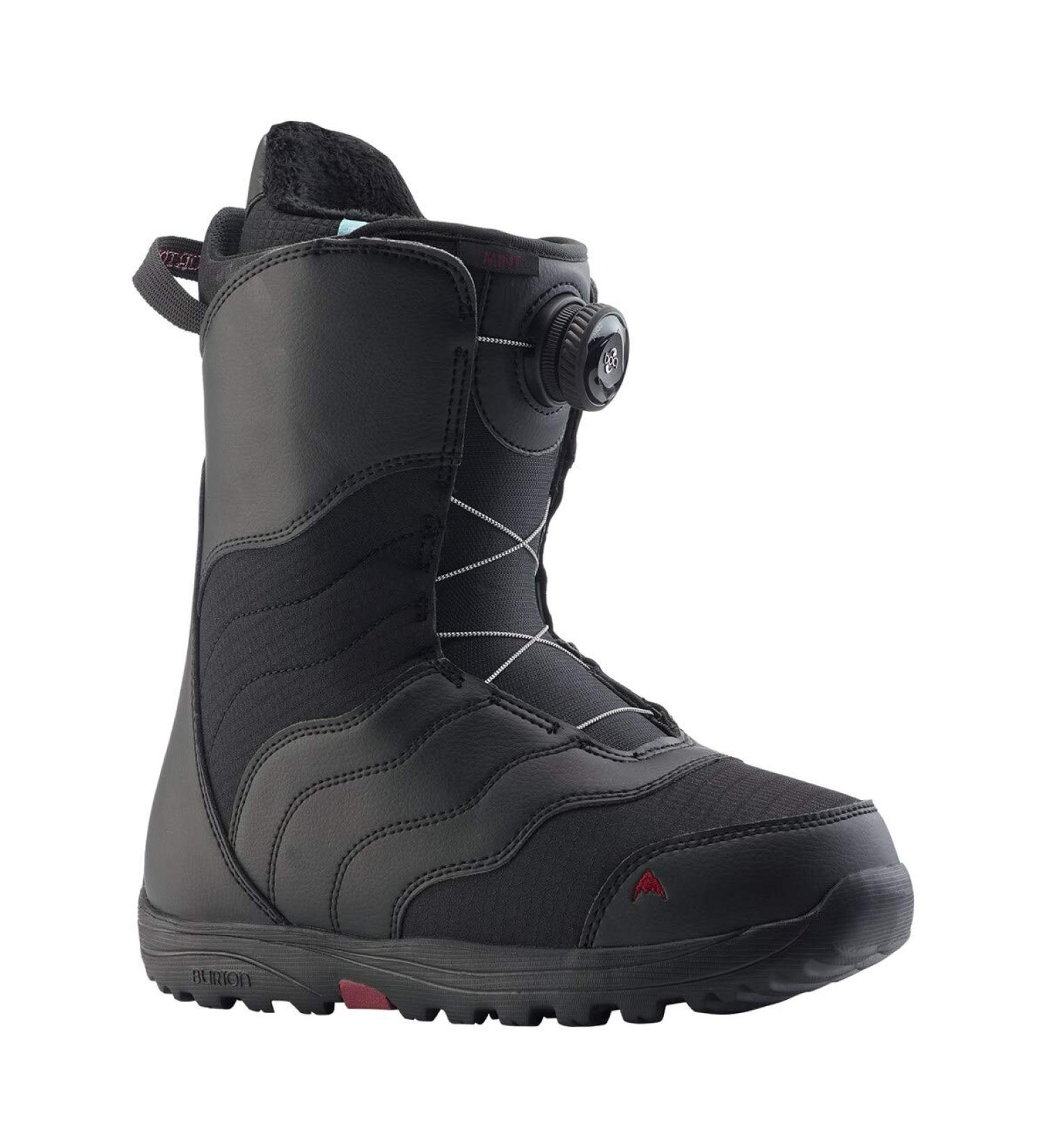 Buy Burton Men's Mint Boa Black Snowboard Boot 6.0 - Premium Comfort & Performance | International Shipping Available - Buy Online on SooperMarket.com