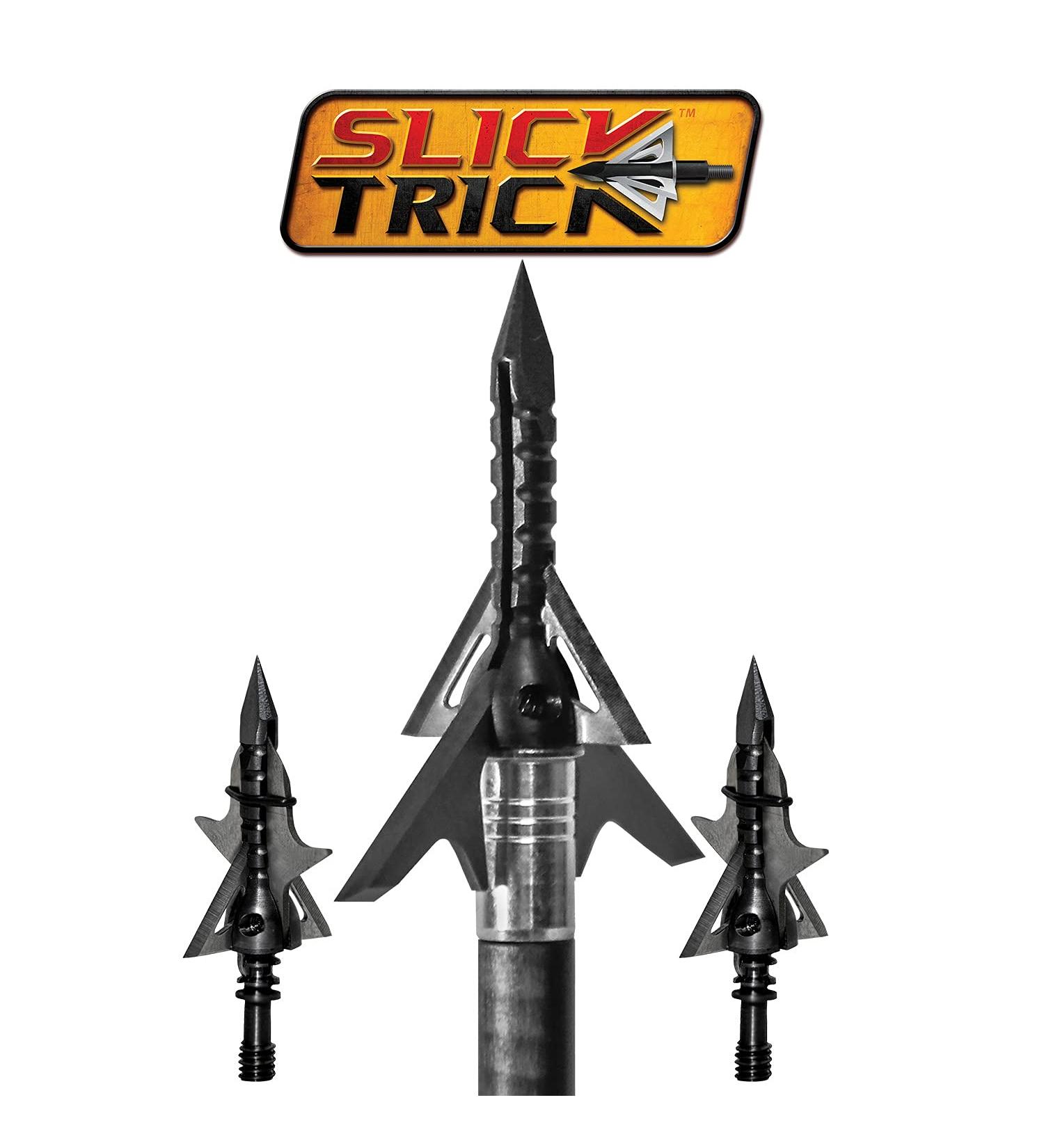 Slick Trick Assailant Hybrid Mechanical Broadhead - Ultimate Precision and Devastating Power - Buy Online on SooperMarket.com
