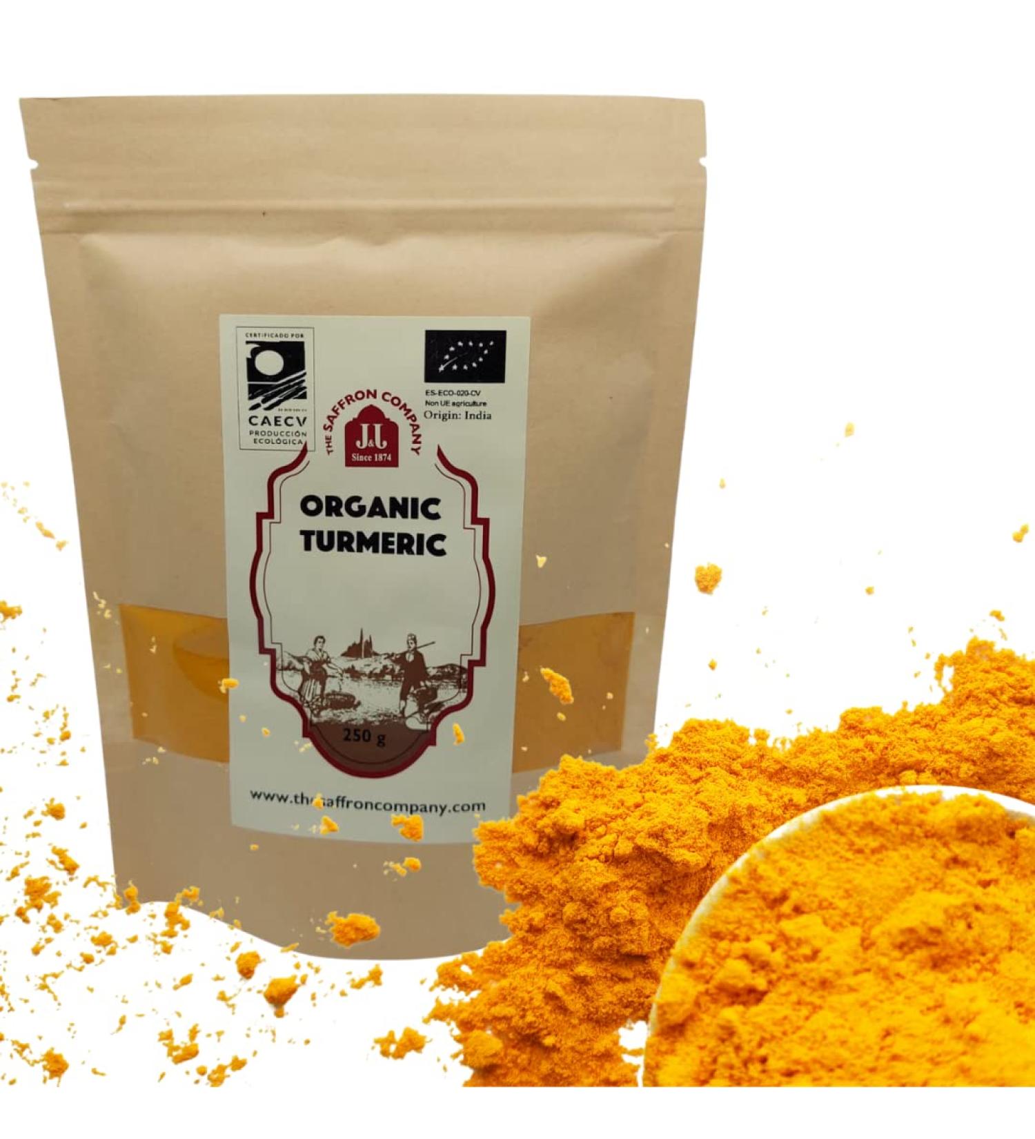 Organic Turmeric Powder 100g - Premium Haldi Powder - Natural Source of Curcumin from India - Buy Online on SooperMarket.com