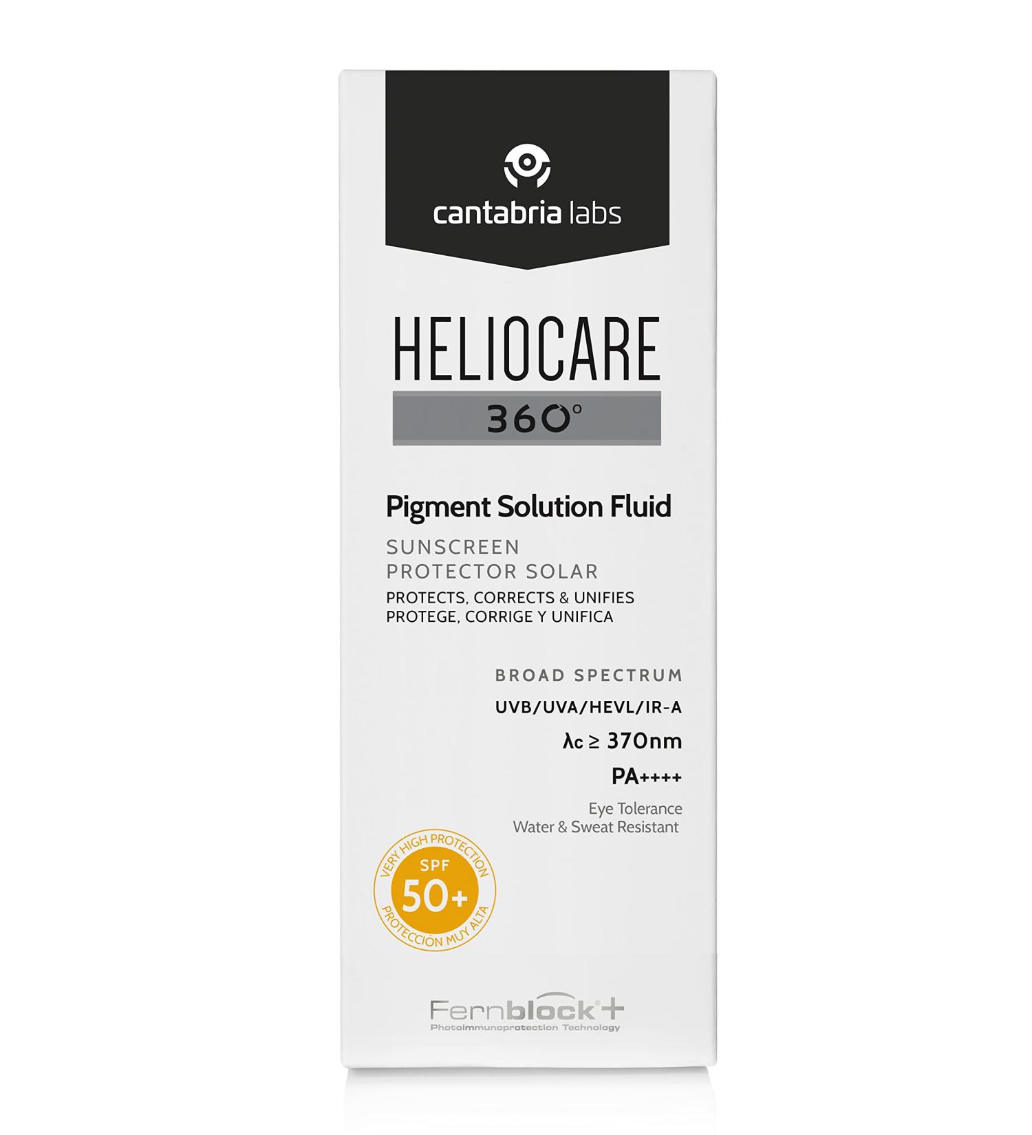 Heliocare 360 Pigment Solution Fluid SPF50+ Ultraligero 50 ml - Sunscreen with High Protection - Buy Online on SooperMarket.com