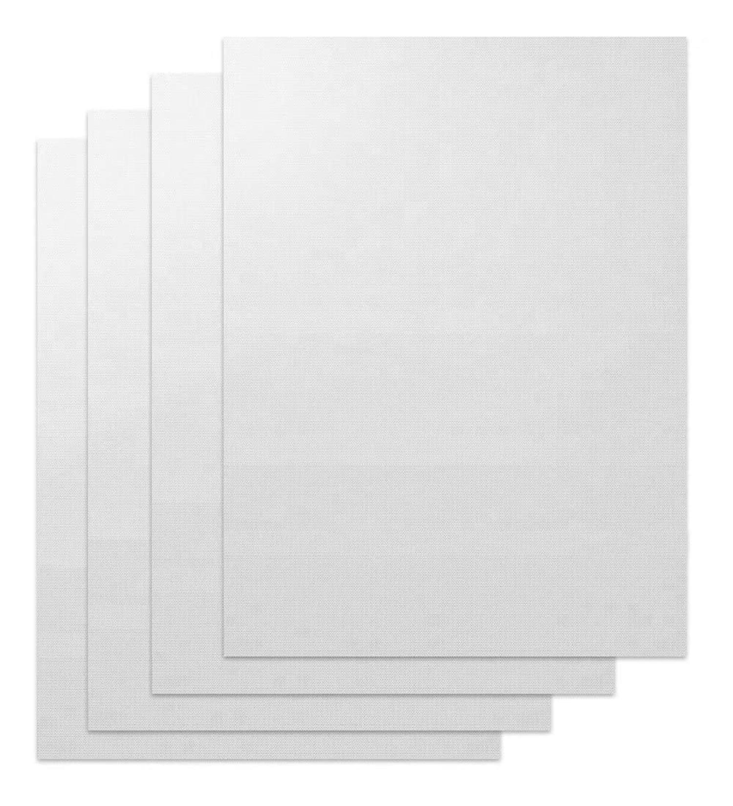 LokiLux 4-Pack 16x24 PTFE Teflon Heat Press Sheets - Non-Stick & Heat Resistant Craft Mat for Baking/Grill - White - Buy Online on SooperMarket.com