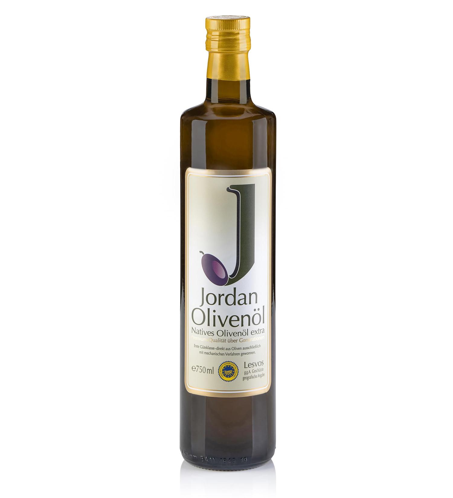 Buy Jordan Extra Virgin Olive Oil - 750 ml (1 Pack) | Premium Quality Ideal for Cooking & Dressing | International Shipping Available - Buy Online on SooperMarket.com