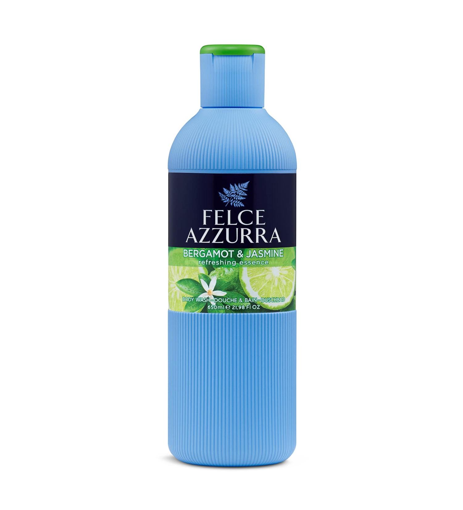 Felce Azzurra Bergamot and Jasmine Body Wash - Intense Regenerating Fragrance - 1.69 Oz - Buy Online on SooperMarket.com