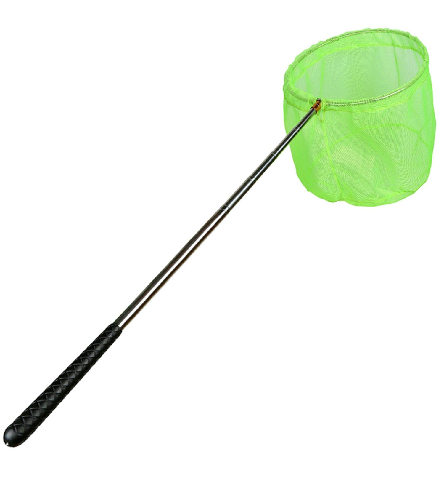 RESTCLOUD Bait Net and Fishing Landing Net - Telescoping Pole Handle (59 inches) - Green - Buy Online on SooperMarket.com