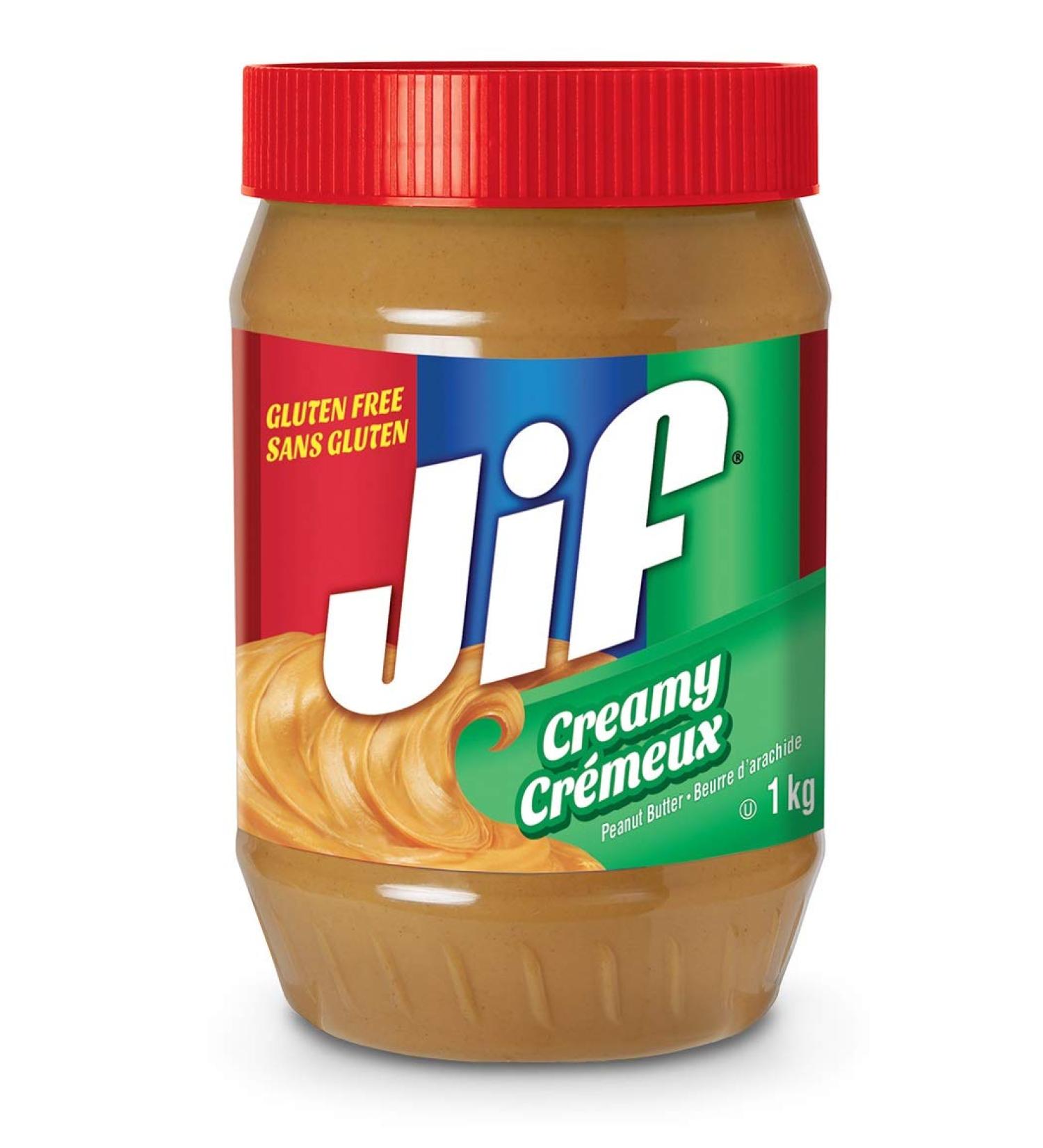 Jif Creamy Peanut Butter Smooth & Creamy Texture No Stir 1kg Jars (Pack of 8) Creamy 1 g (Pack of 8) - Buy Online on SooperMarket.com