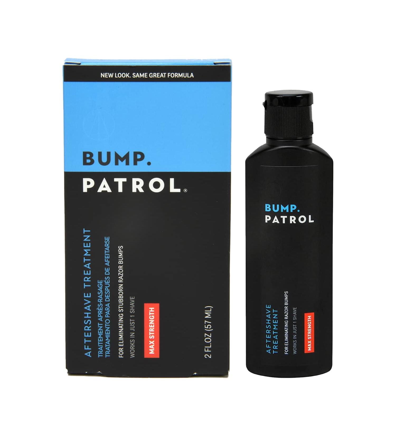 Bump Patrol Maximum Strength Aftershave Formula - 2 Ounce Pack - Razor Bump & Ingrown Hair Solution - Buy Online on SooperMarket.com