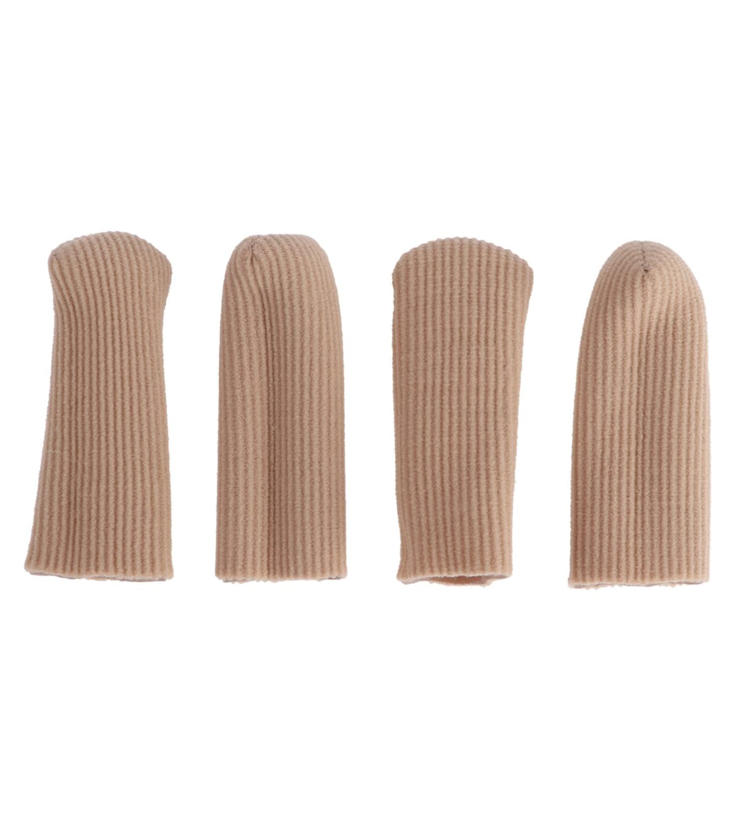 FOMIYES 2 Pairs Silicone Gel Finger Guard Sleeves for Toe Blister Protection - Buy Online on SooperMarket.com